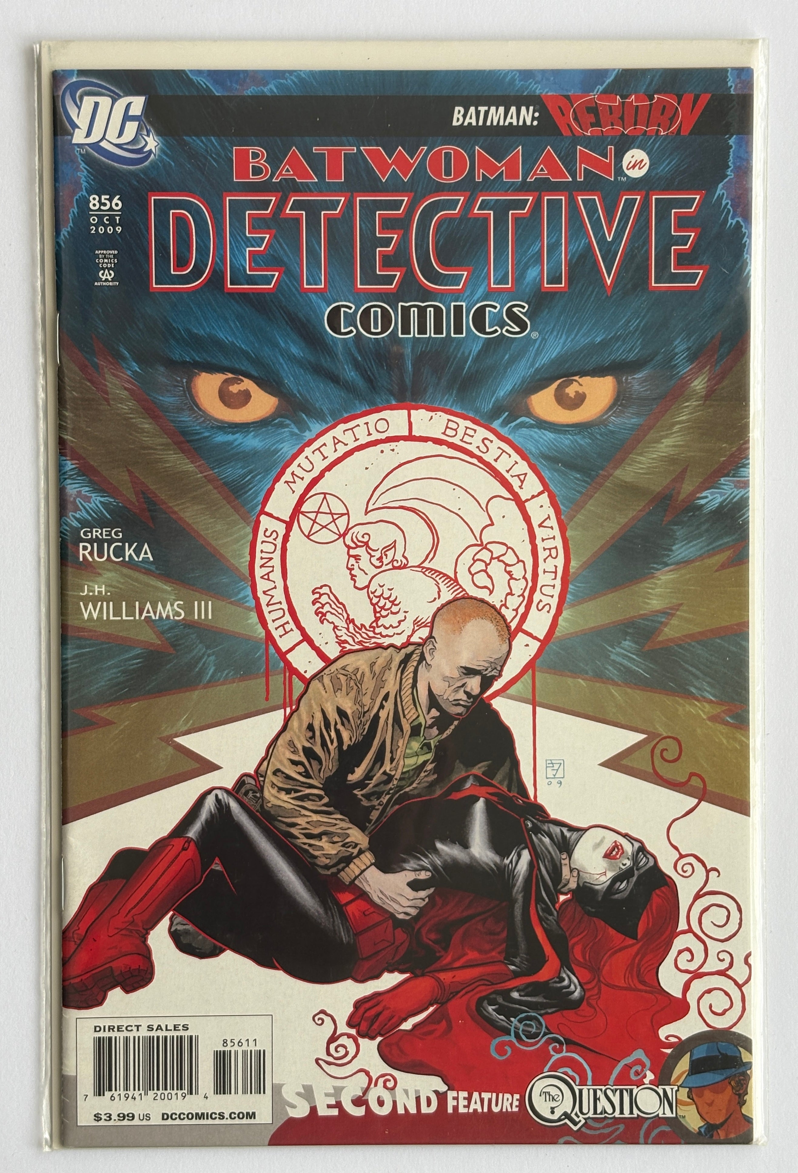 Detective Comics #856 - 1st Print Batwoman DC Comics October 2009 VF 8.0