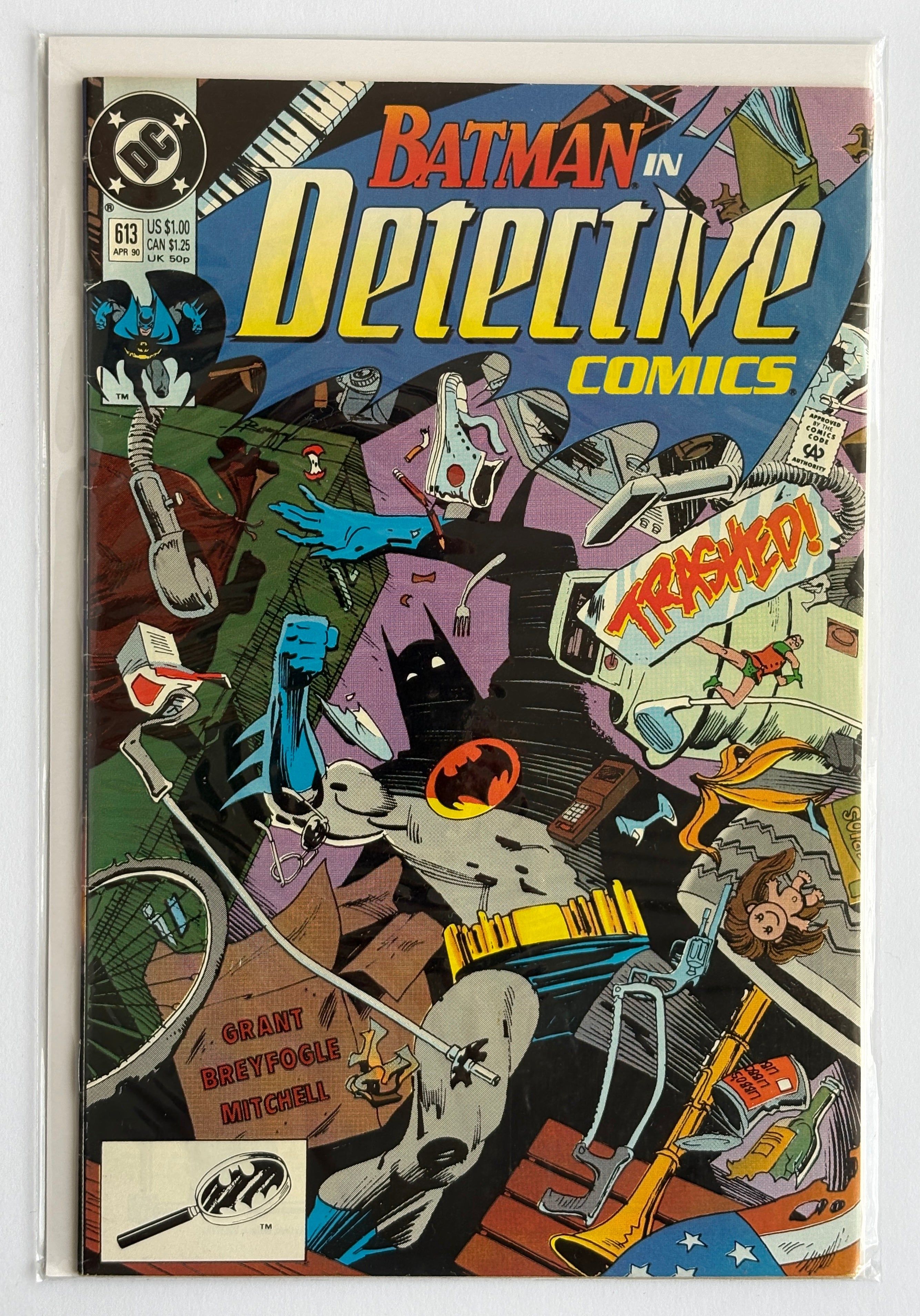 Detective Comics #613 - DC Comics - April 1990 F/VF 7.0