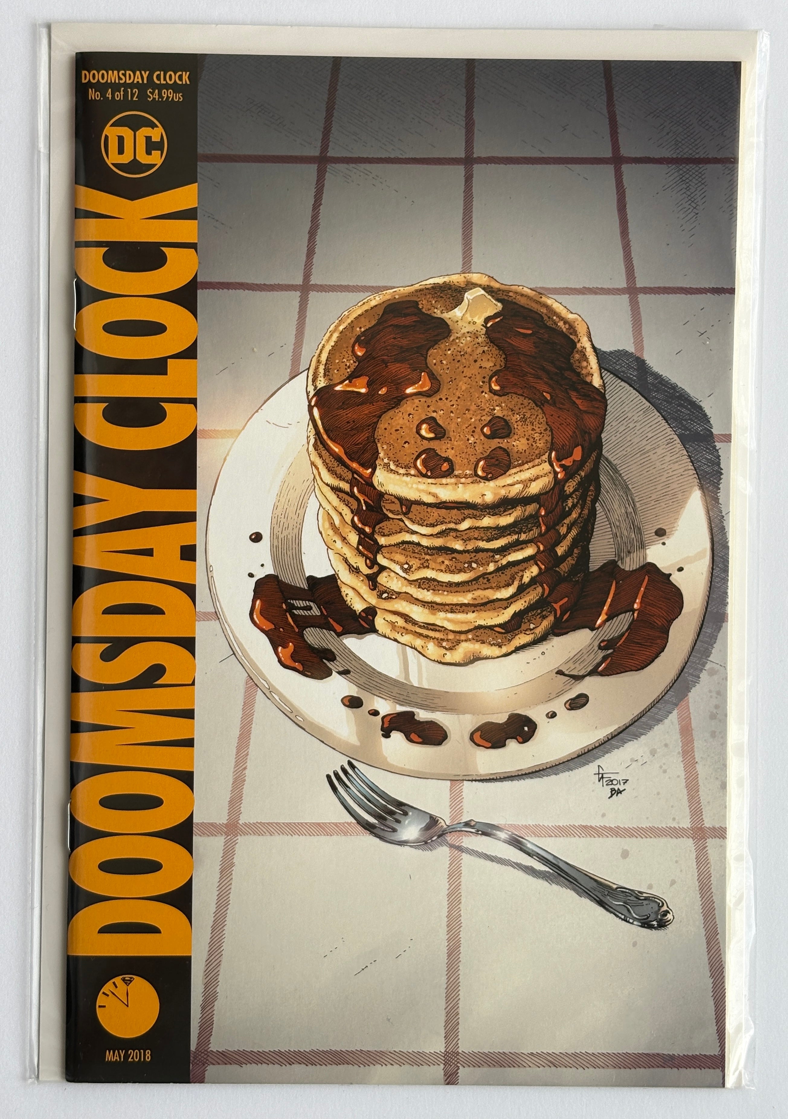 Doomsday Clock #4 (4 of 12) 1st Printing DC Comics May 2018 NM- 9.2