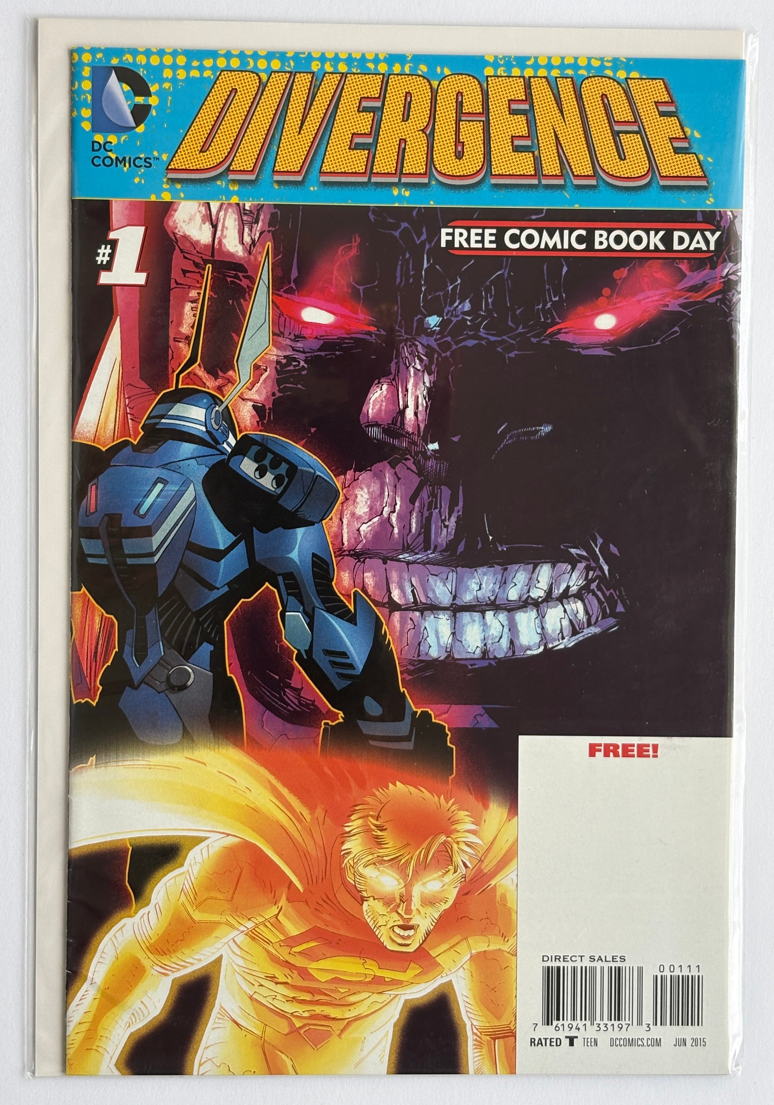 Divergence FCBD Special Edition #1 - DC Comics June 2015 Unstamped VF 8.0