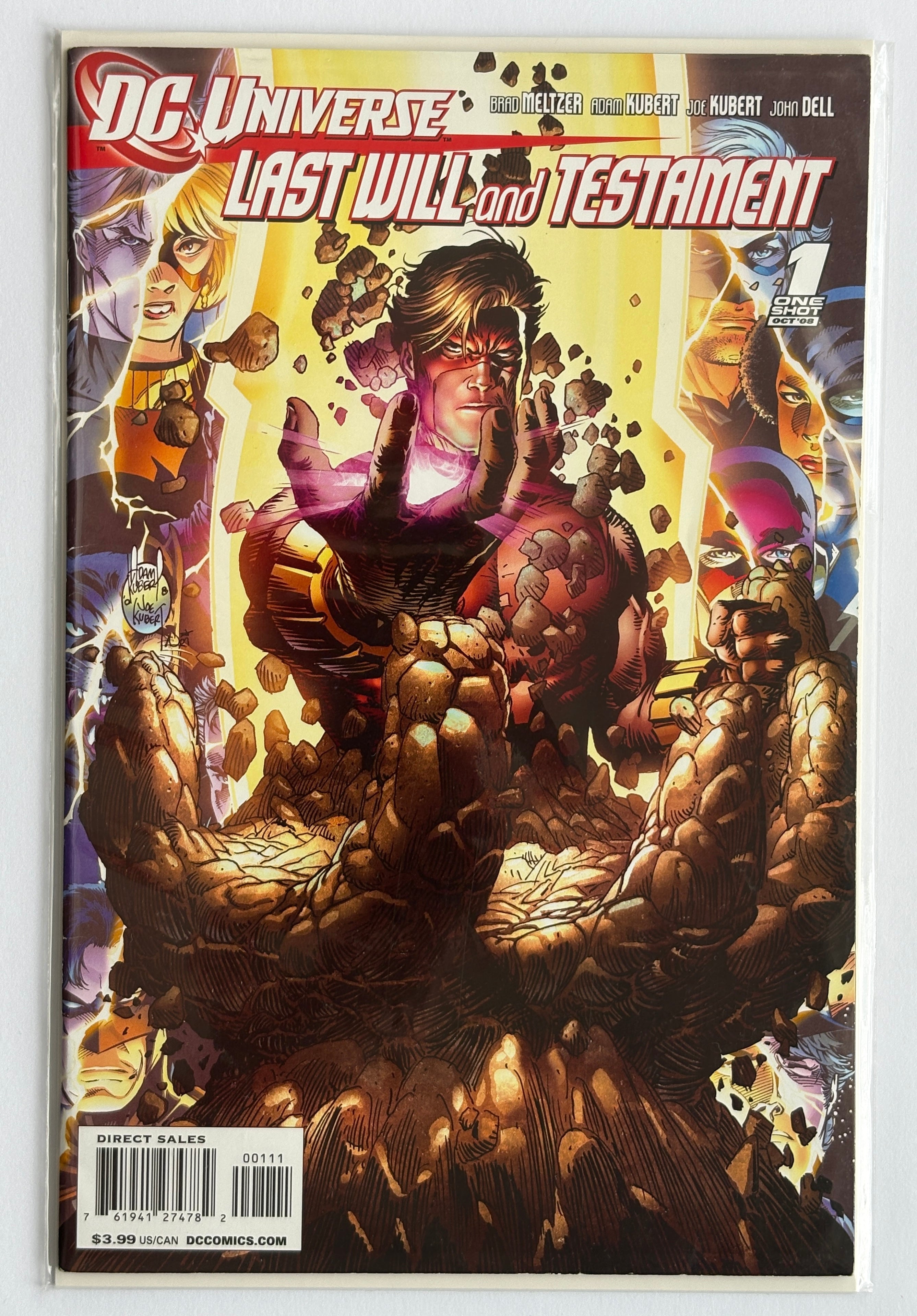 DC Universe: Last Will and Testament #1 1st Printing One Shot Oct 2008 F/VF 7.0
