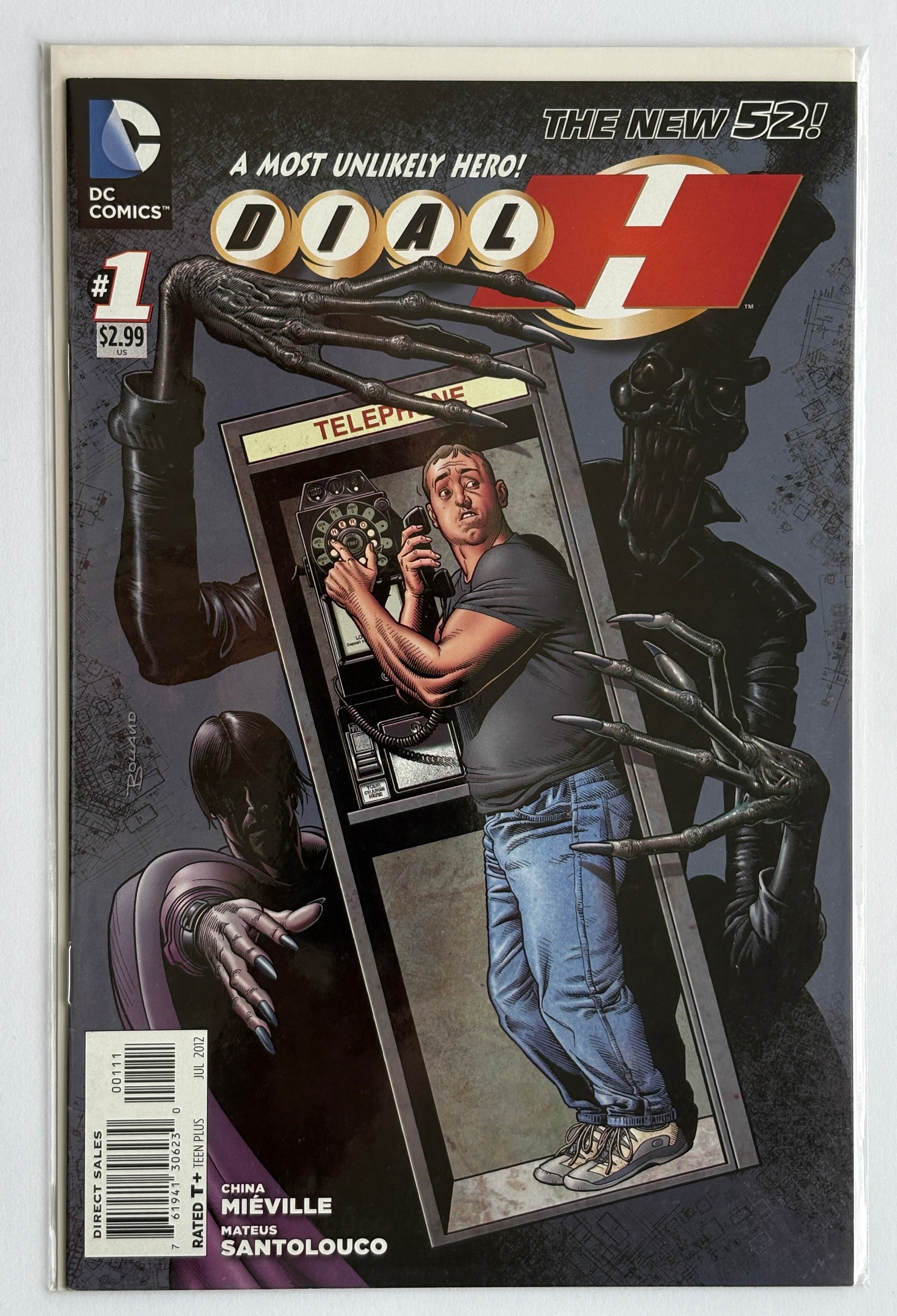 Dial H #1 - The New 52 - 1st Printing - DC Comics July 2012 F/VF 7.0