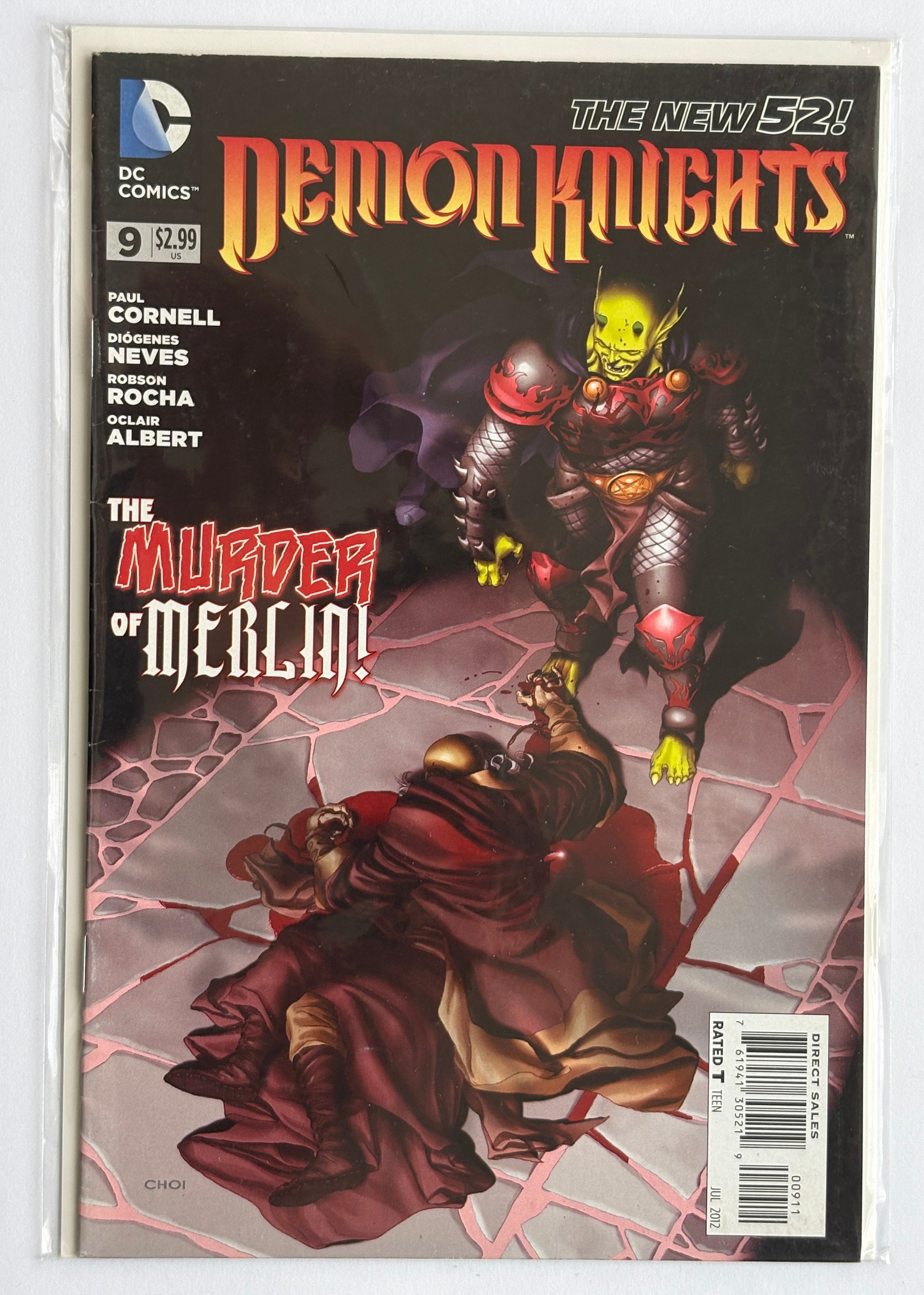 Demon Knights #9 - 1st Printing DC Comics July 2012 FN 6.0