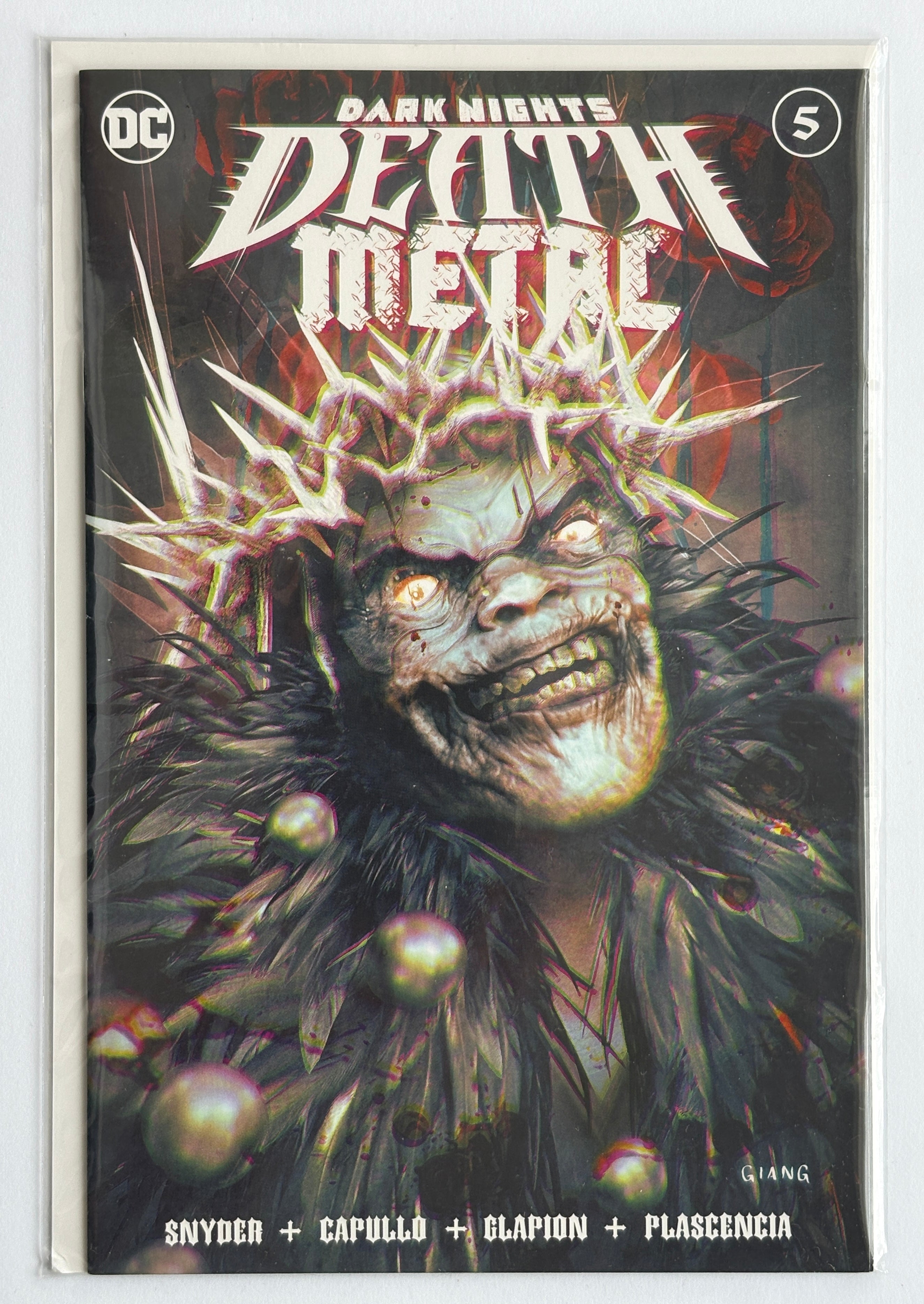 Dark Nights: Death Metal #5 John Giang Variant DC Comics January 2021 VF/NM 9.0