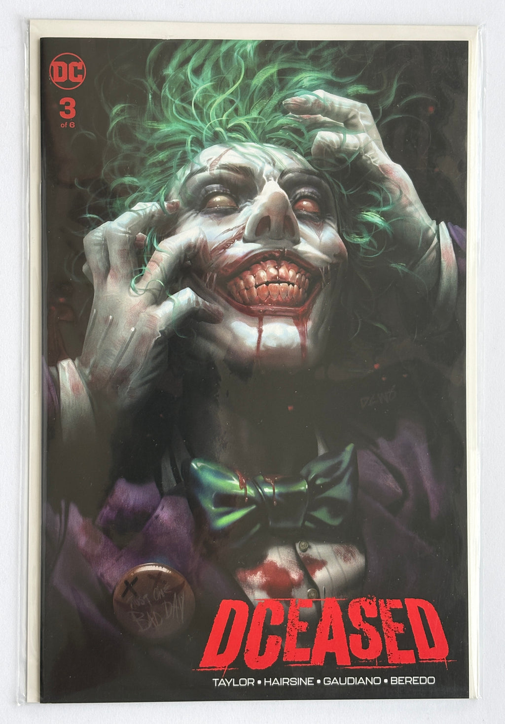 DCEASED #3 1st Printing - Derrick Chew Variant Set Ltd to 1000 DC Comics NM 9.4