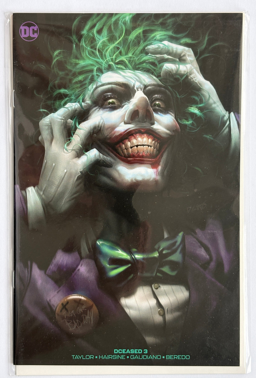 DCEASED #3 1st Printing - Derrick Chew Variant Set Ltd to 1000 DC Comics NM 9.4