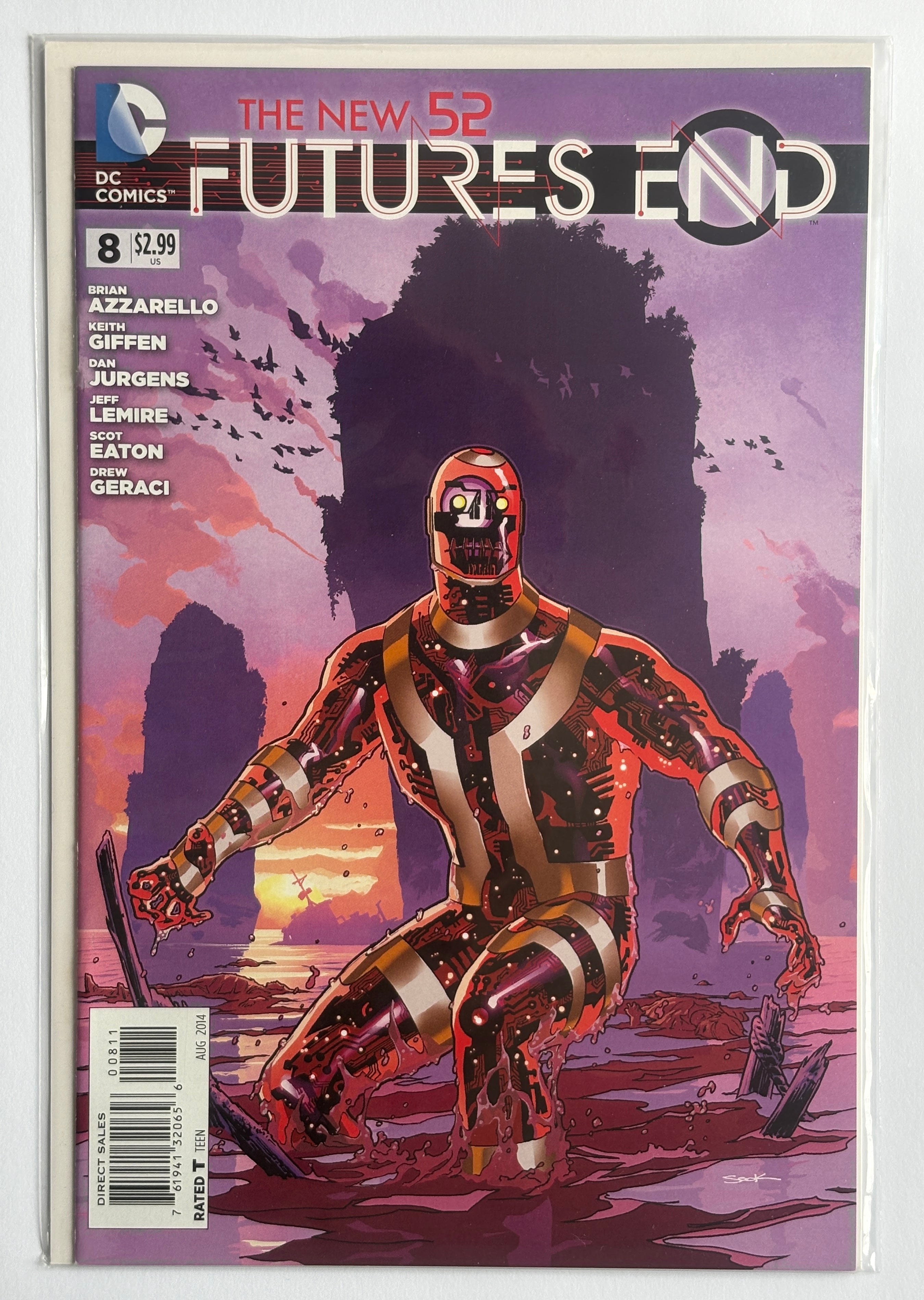 Futures End #8 - 1st Printing DC Comics August 2014 VF/NM 9.0