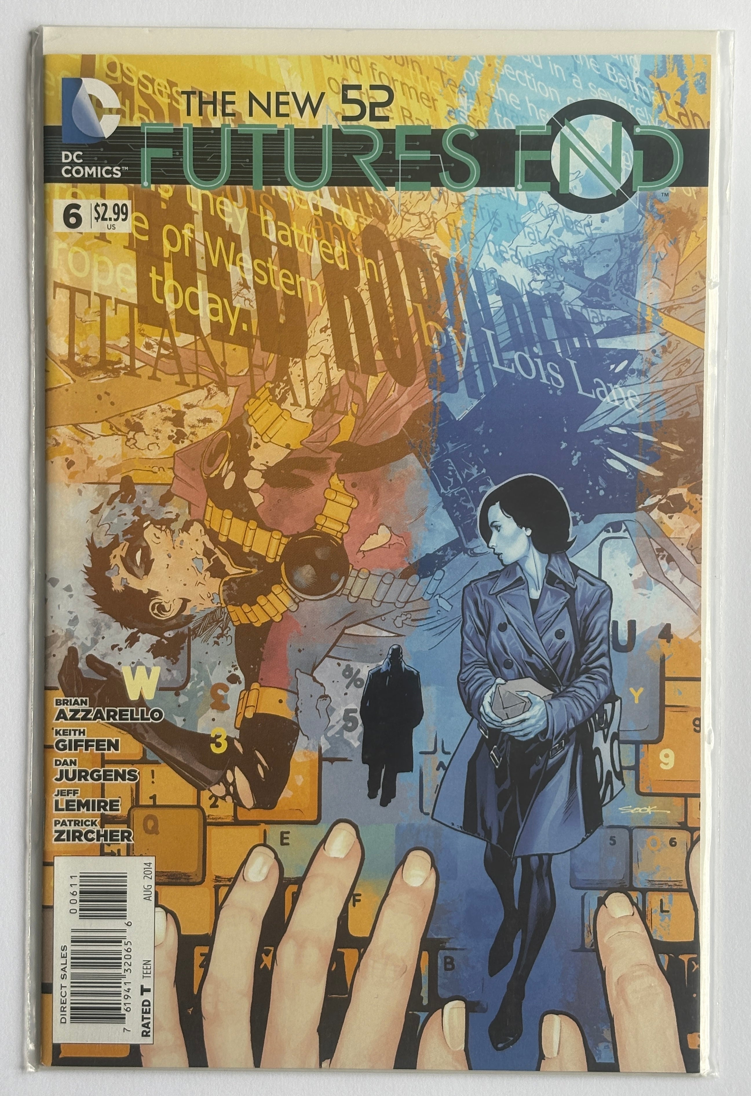 Futures End #6 - 1st Printing DC Comics August 2014 VF+ 8.5
