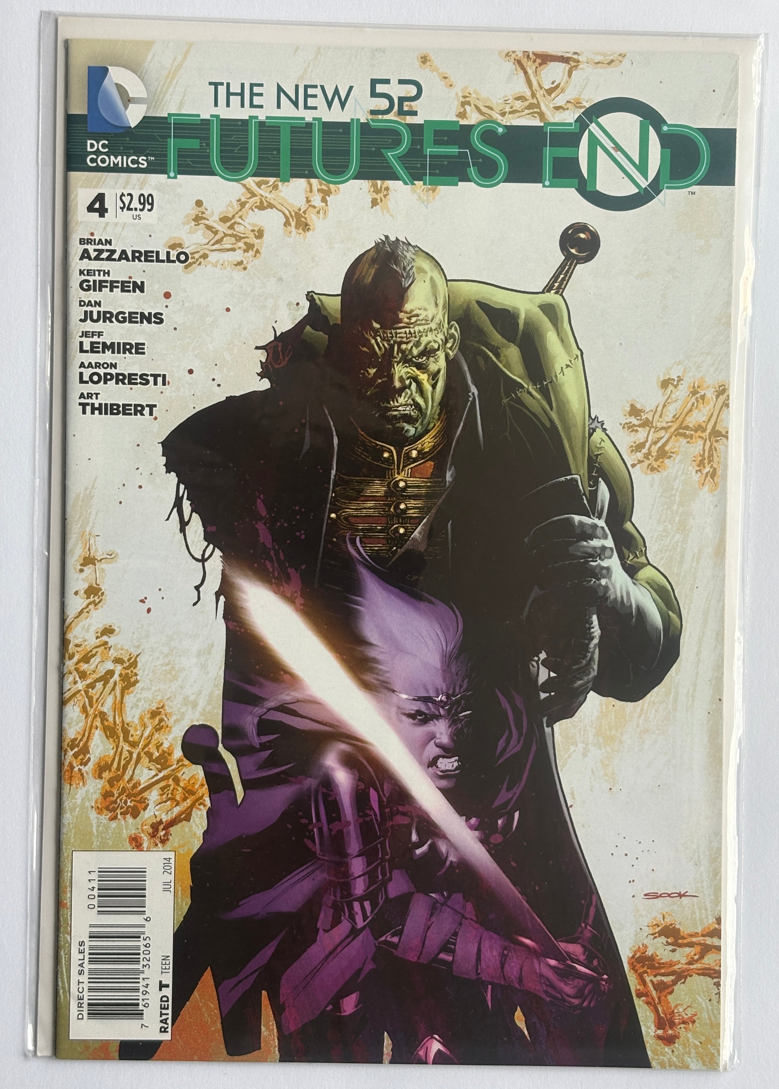 Futures End #4 - 1st Printing DC Comics July 2014 VF+ 8.5