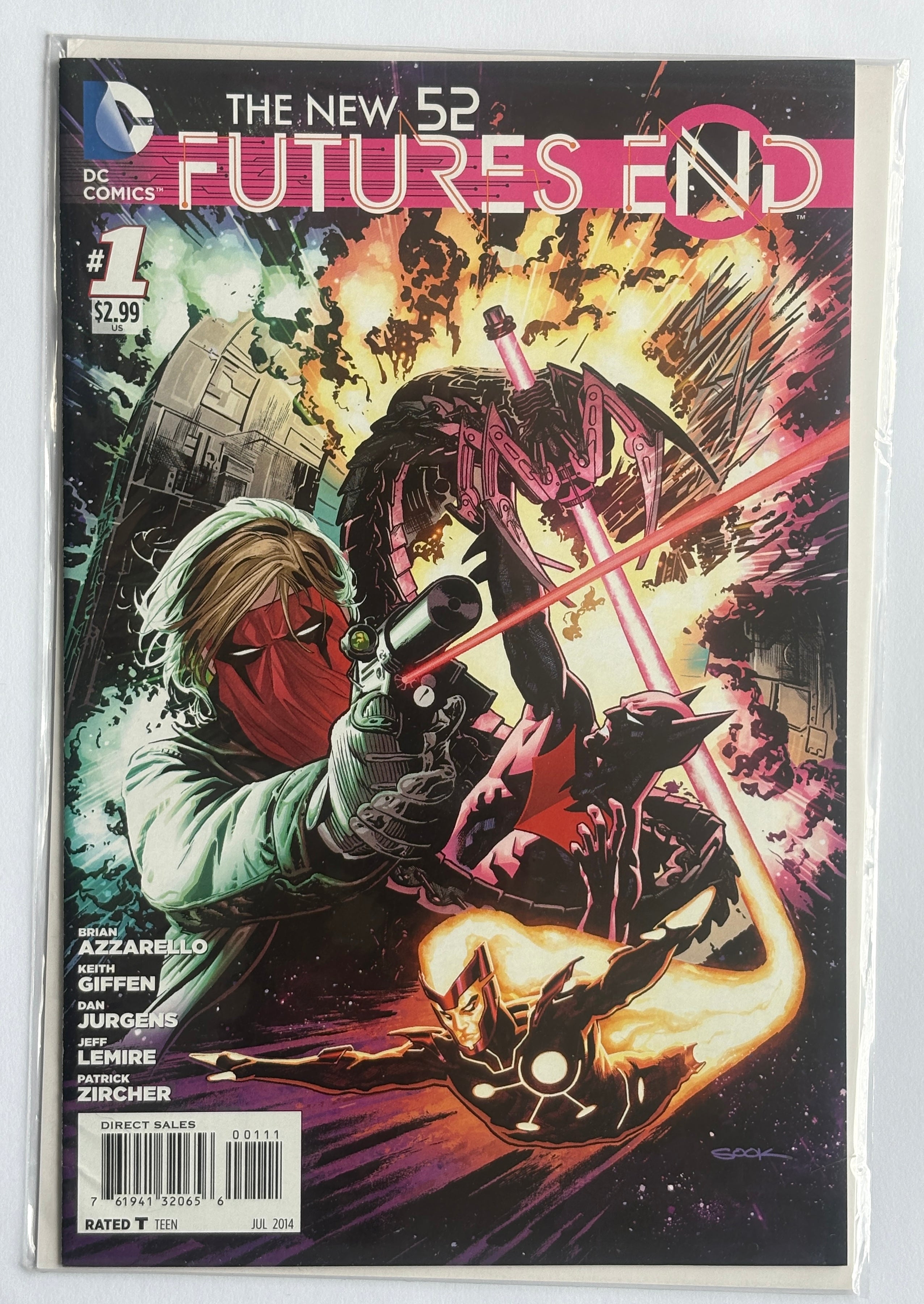 Futures End #1 - 1st Printing DC Comics July 2014 VF+ 8.5