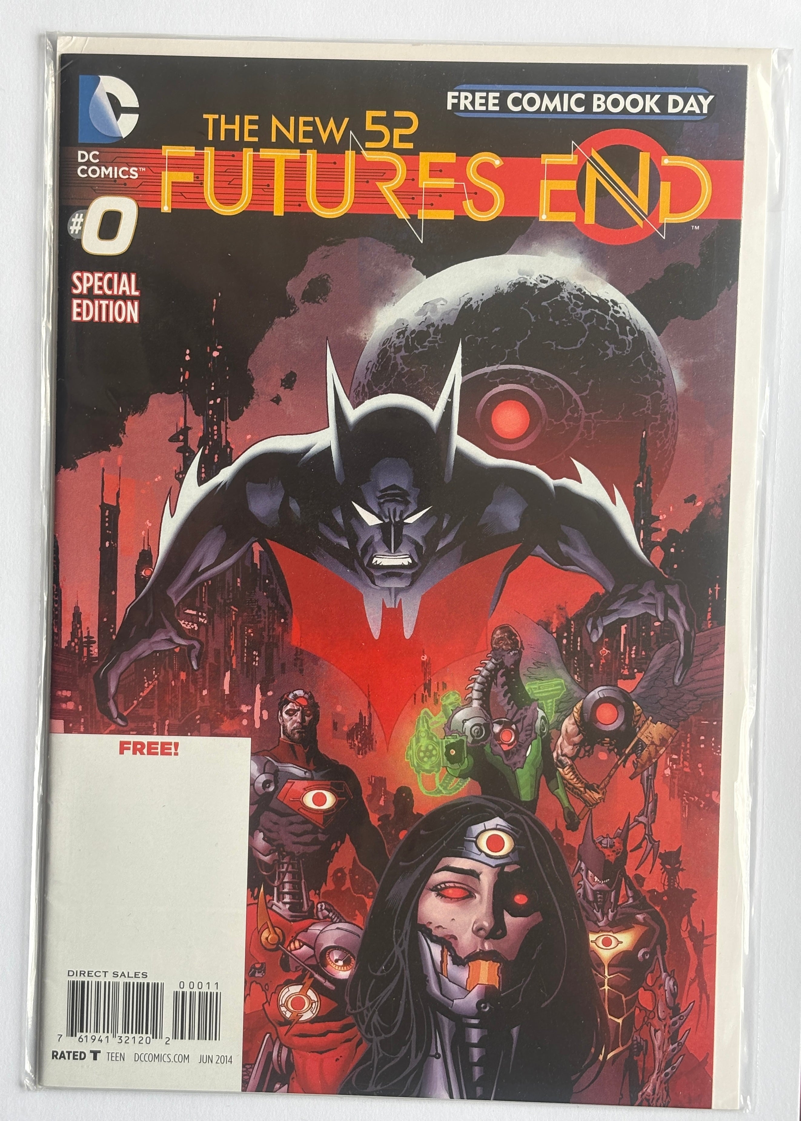 The New 52 Futures End #0 FCBD - DC Comics June 2014 VF- 7.5