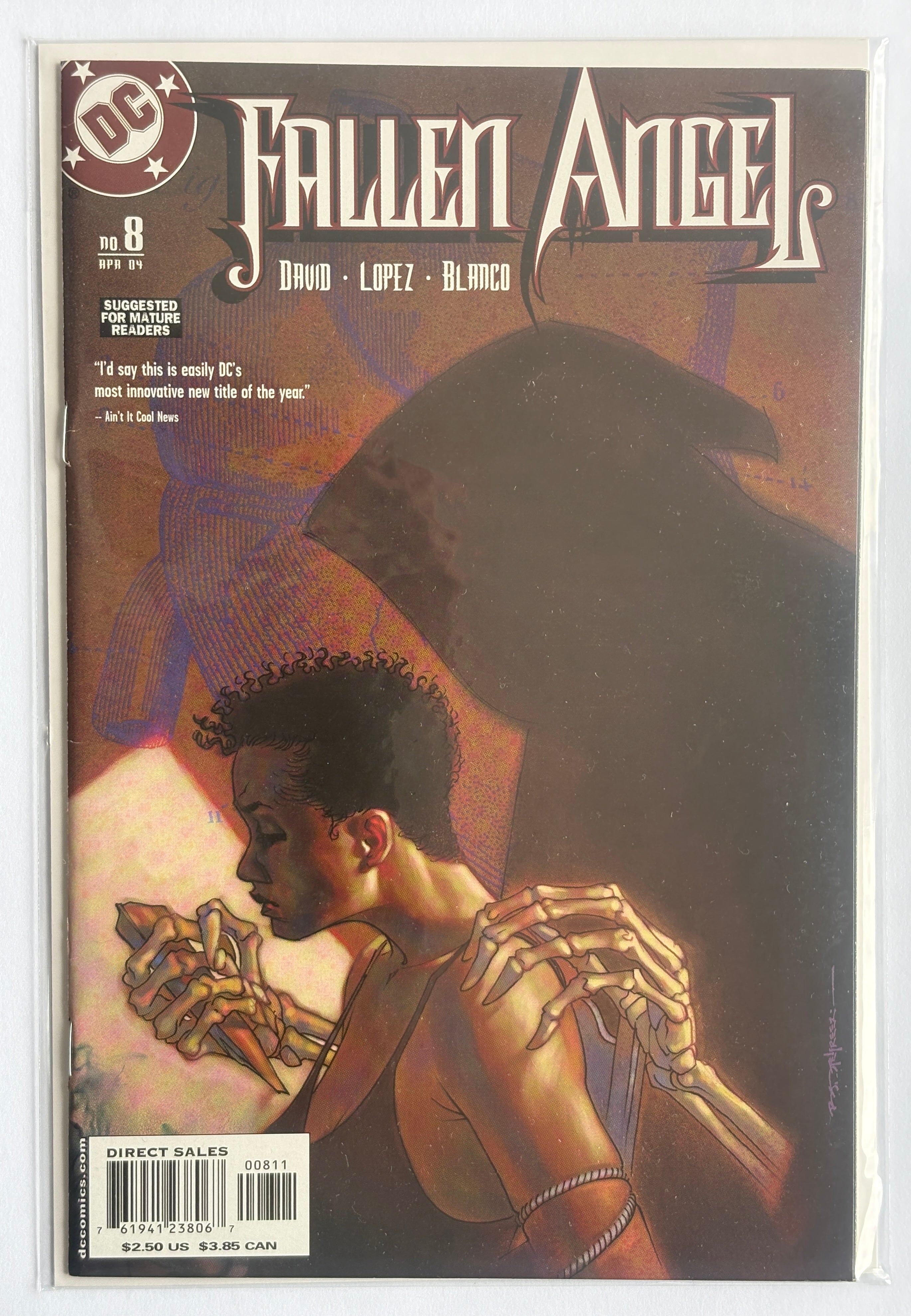Fallen Angel #8 - 1st Printing DC Comics April 2004 F/VF 7.0