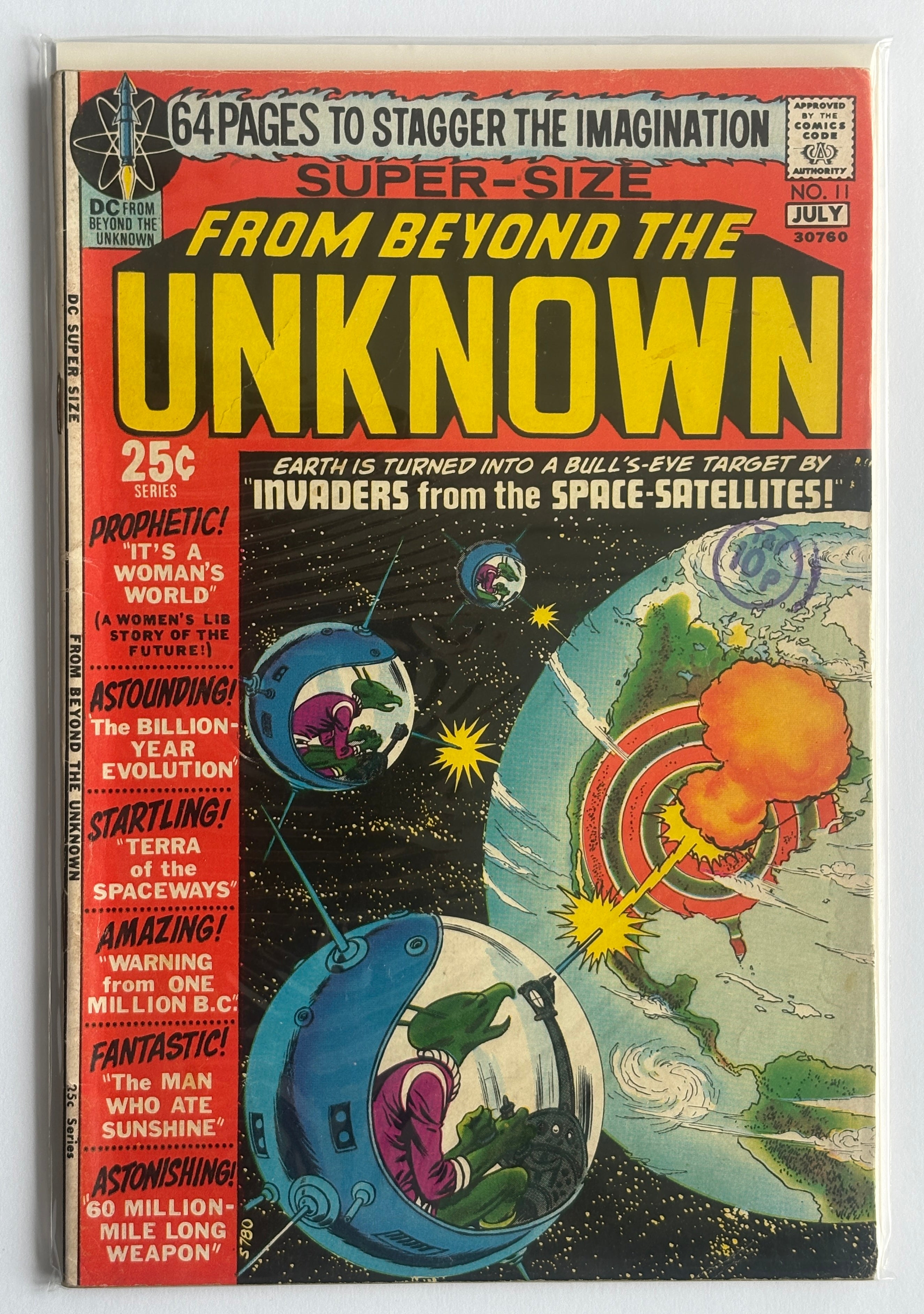 From Beyond the Unknown #11 - DC Comics July 1971 FN+ 6.5