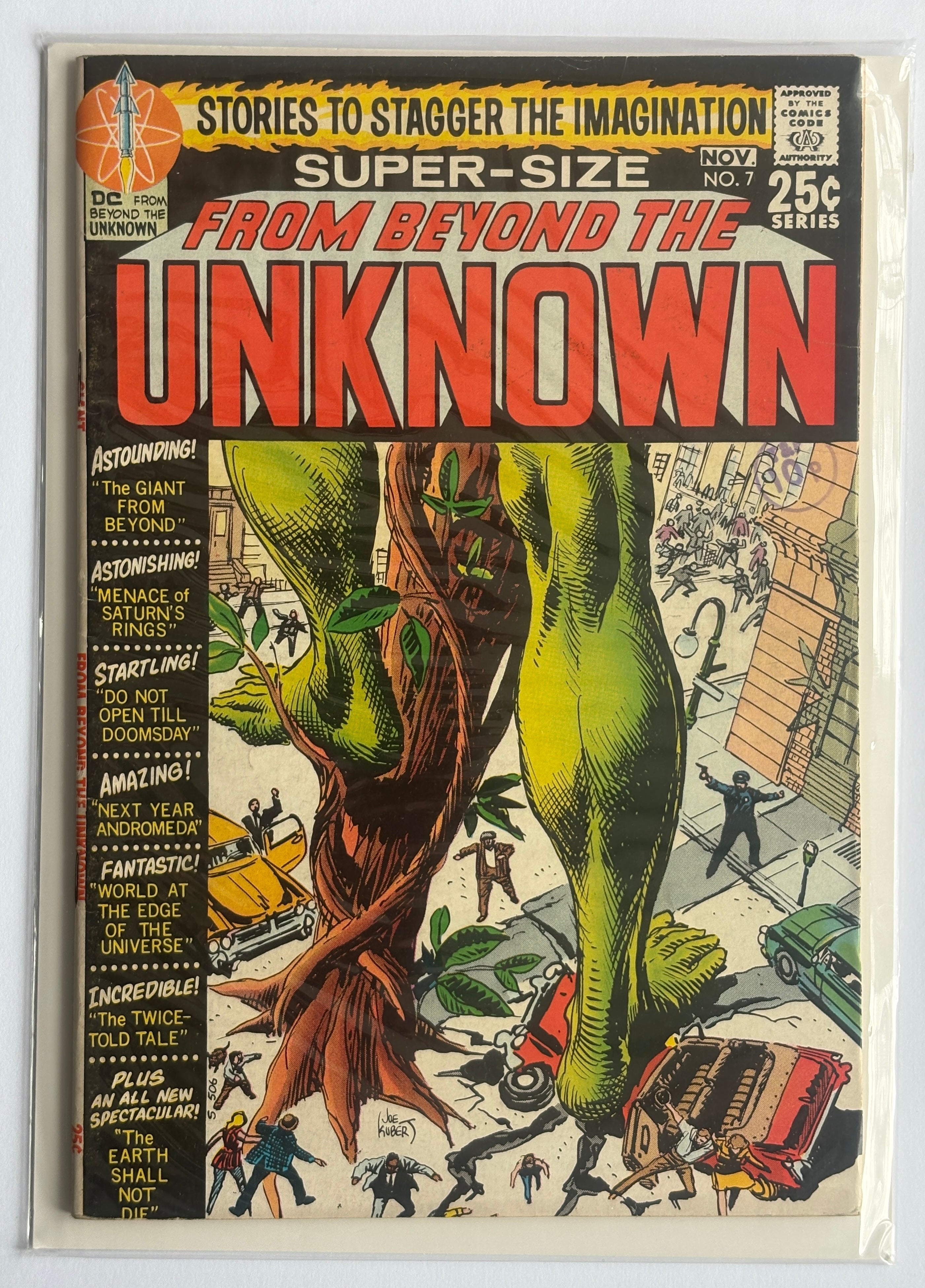 From Beyond the Unknown #7 - DC Comics November 1970 F/VF 7.0
