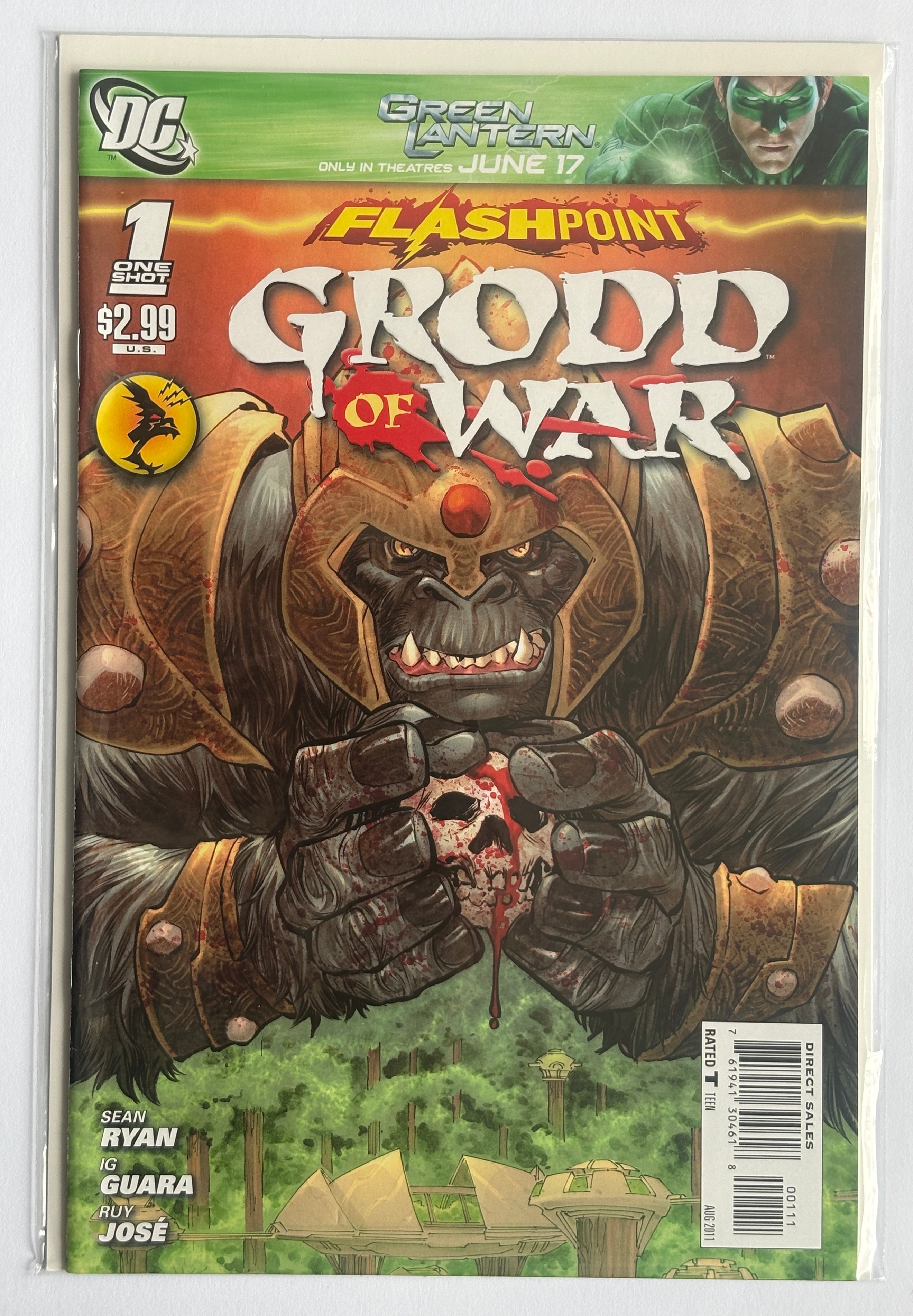 Flashpoint: Grodd of War #1 - DC Comics August 2011 F/VF 7.0