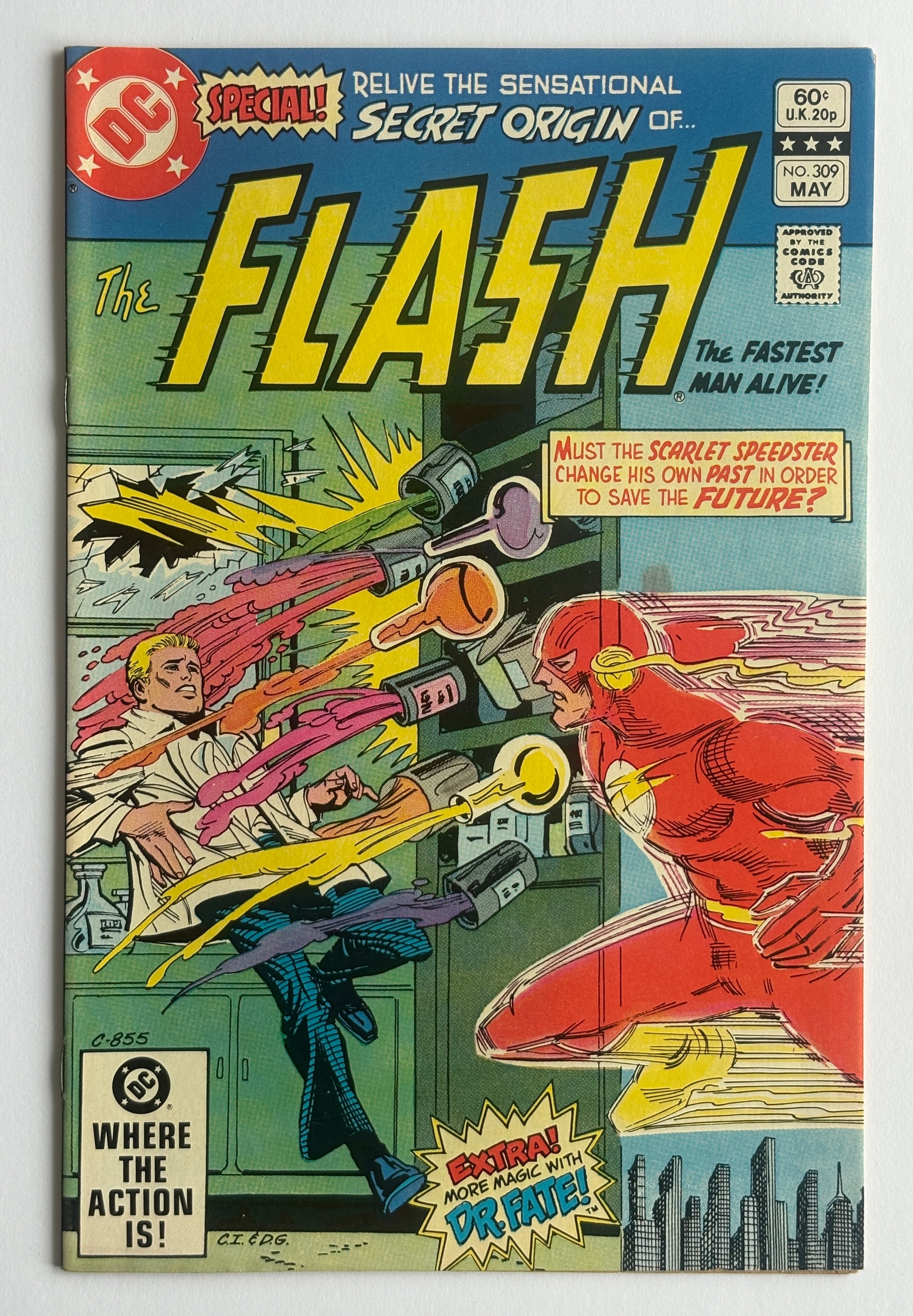 The Flash #309 - Special Secret Origin - DC Comics May 1982 VF- 7.5
