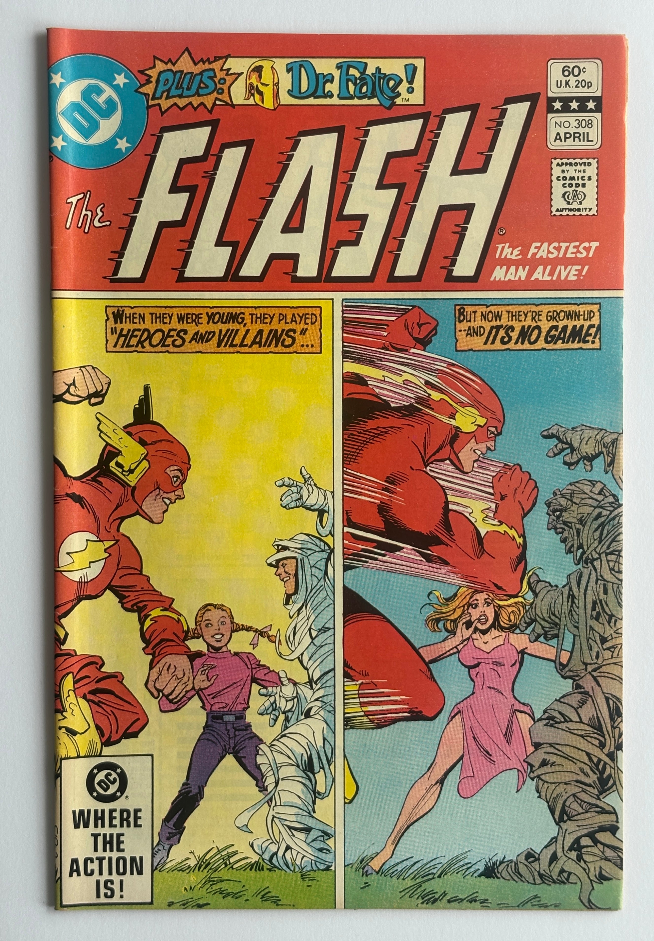 The Flash #308 - DC Comics April 1982 VF 8.0