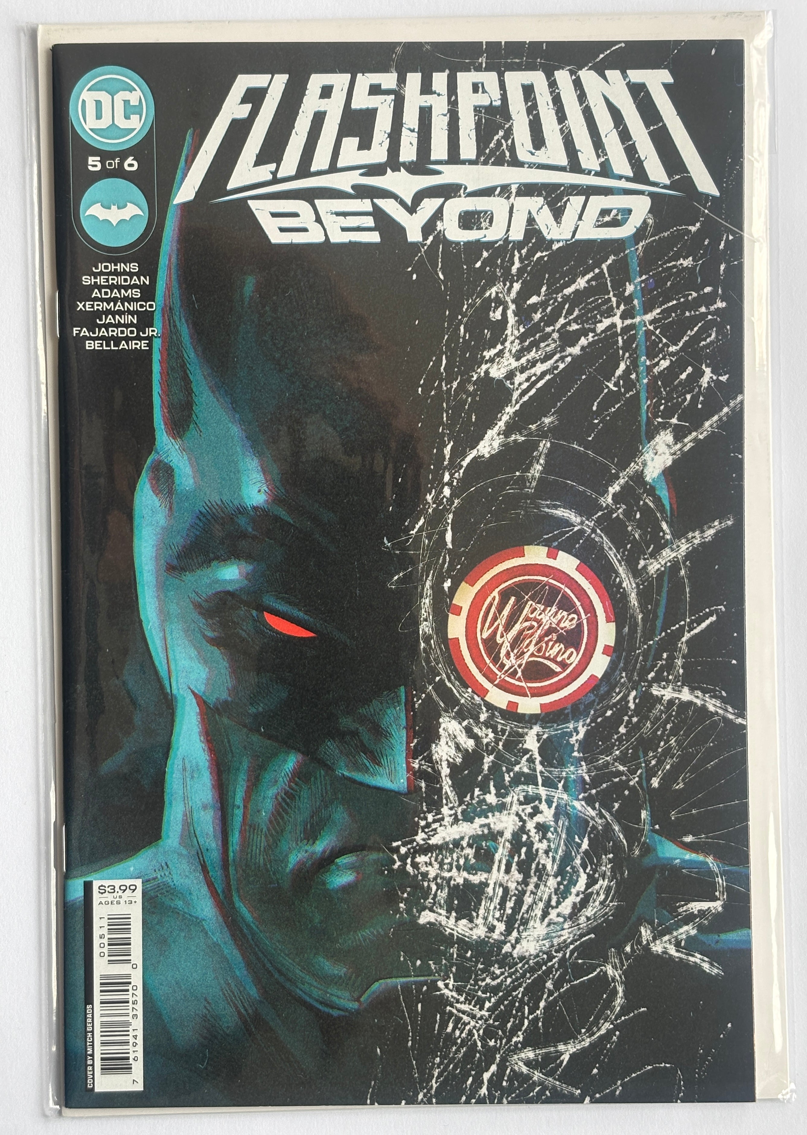Flashpoint Beyond #5 (5 of 6) 1st Printing DC Comics November 2022 NM 9.4