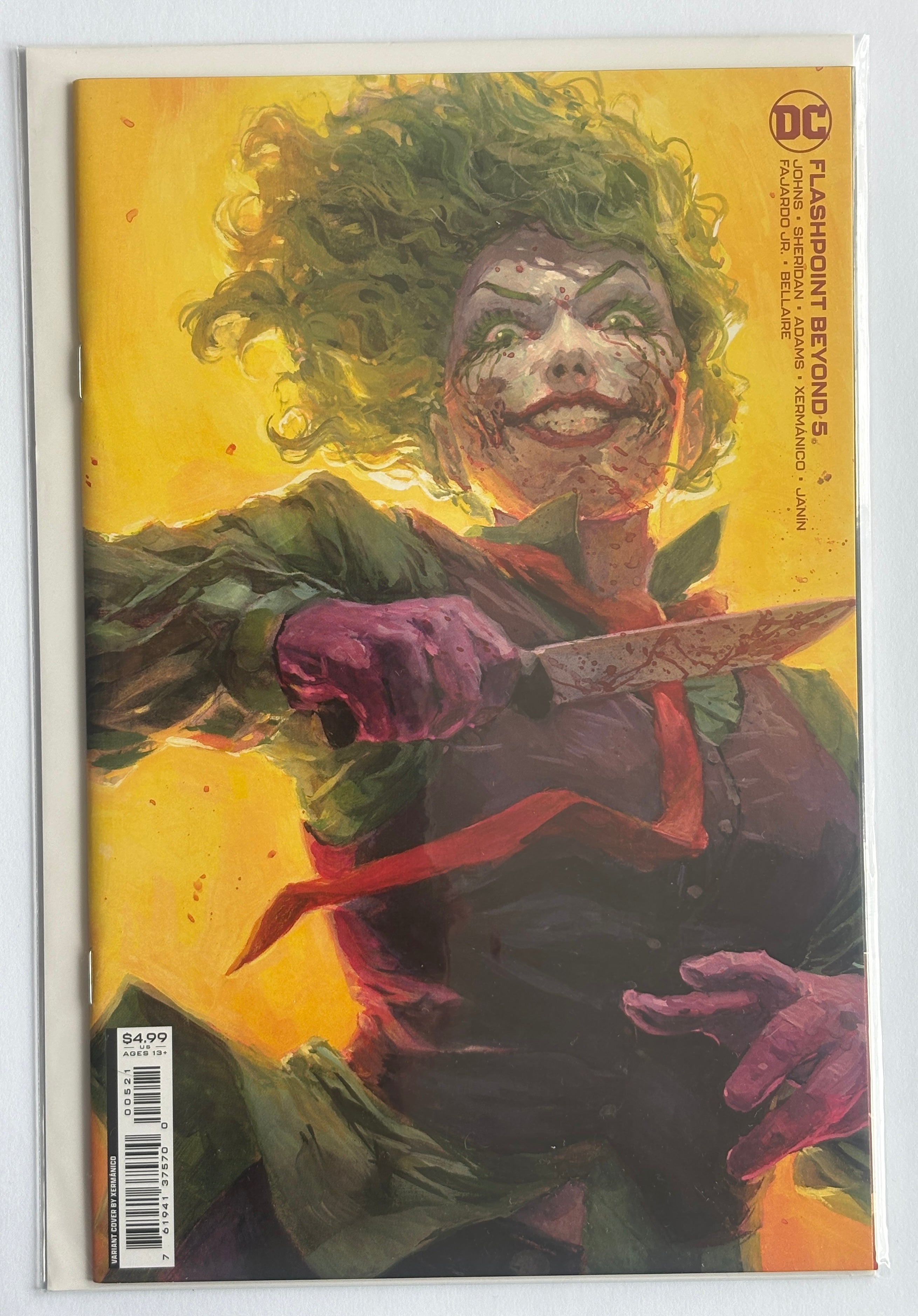 Flashpoint Beyond #5 (5 of 6) Xermanico Variant DC Comics November 2022 NM 9.4