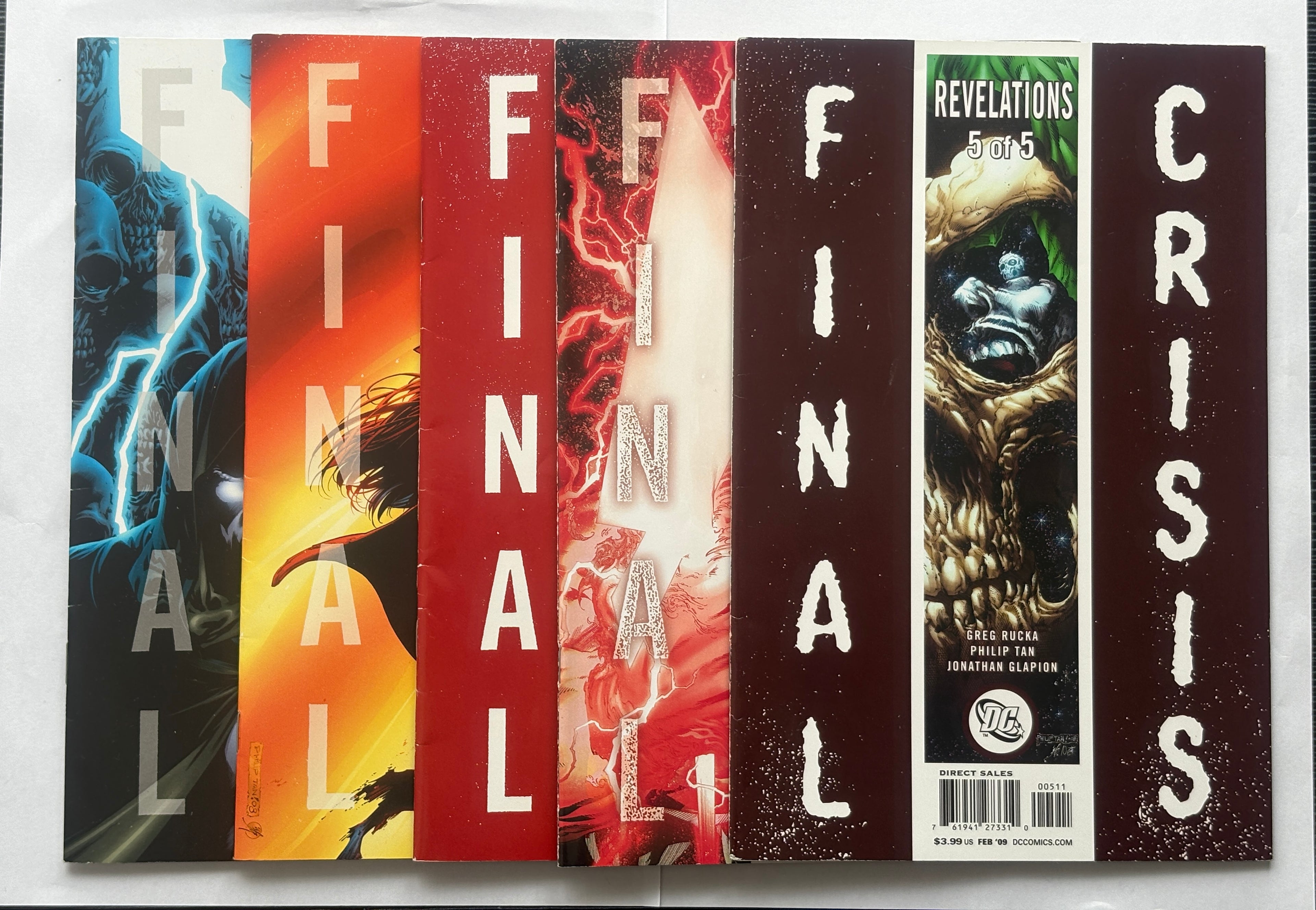 Final Crisis: Revelations #1 to 5 Complete Set (5 Comics) 2008/9 FN+ 6.5