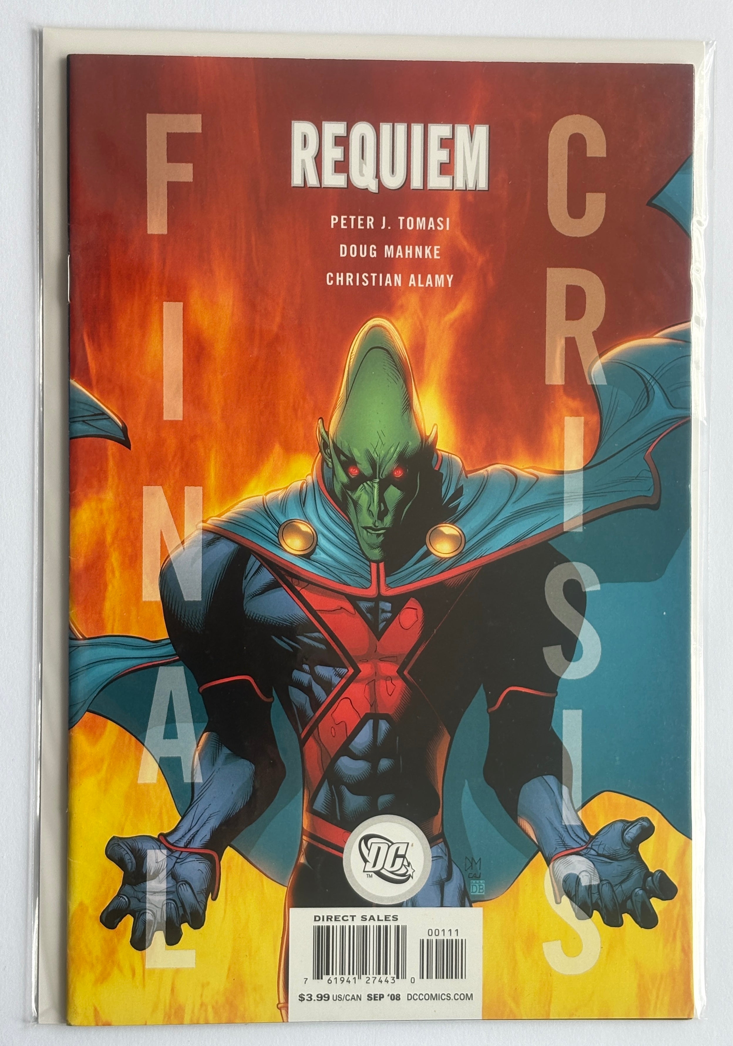 Final Crisis Requiem #1 - 1st Printing - DC Comics September 2008 FN+ 6.5