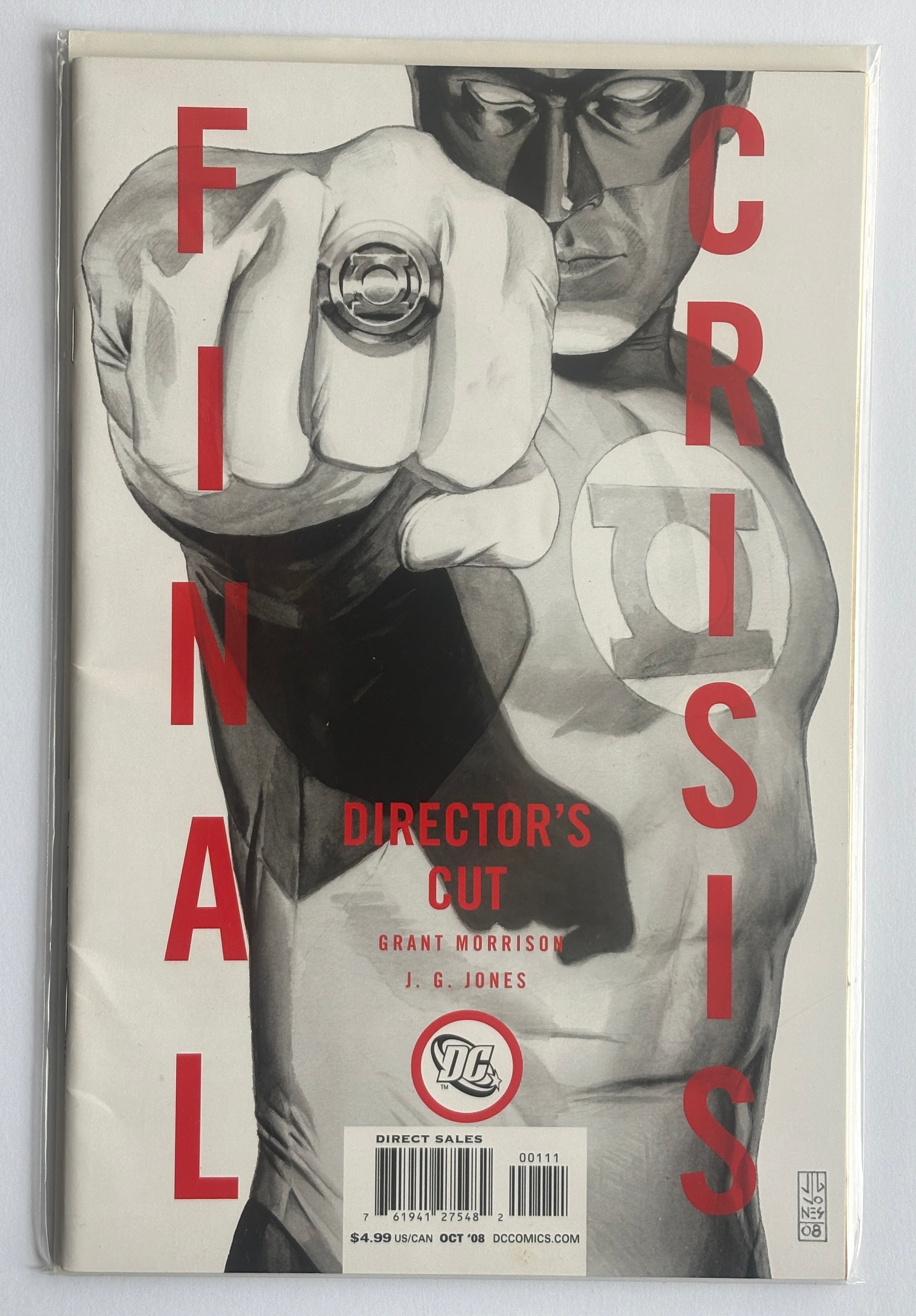 Final Crisis Director's Cut #1 - 1st Printing - DC Comics October 2008 VF+ 8.5