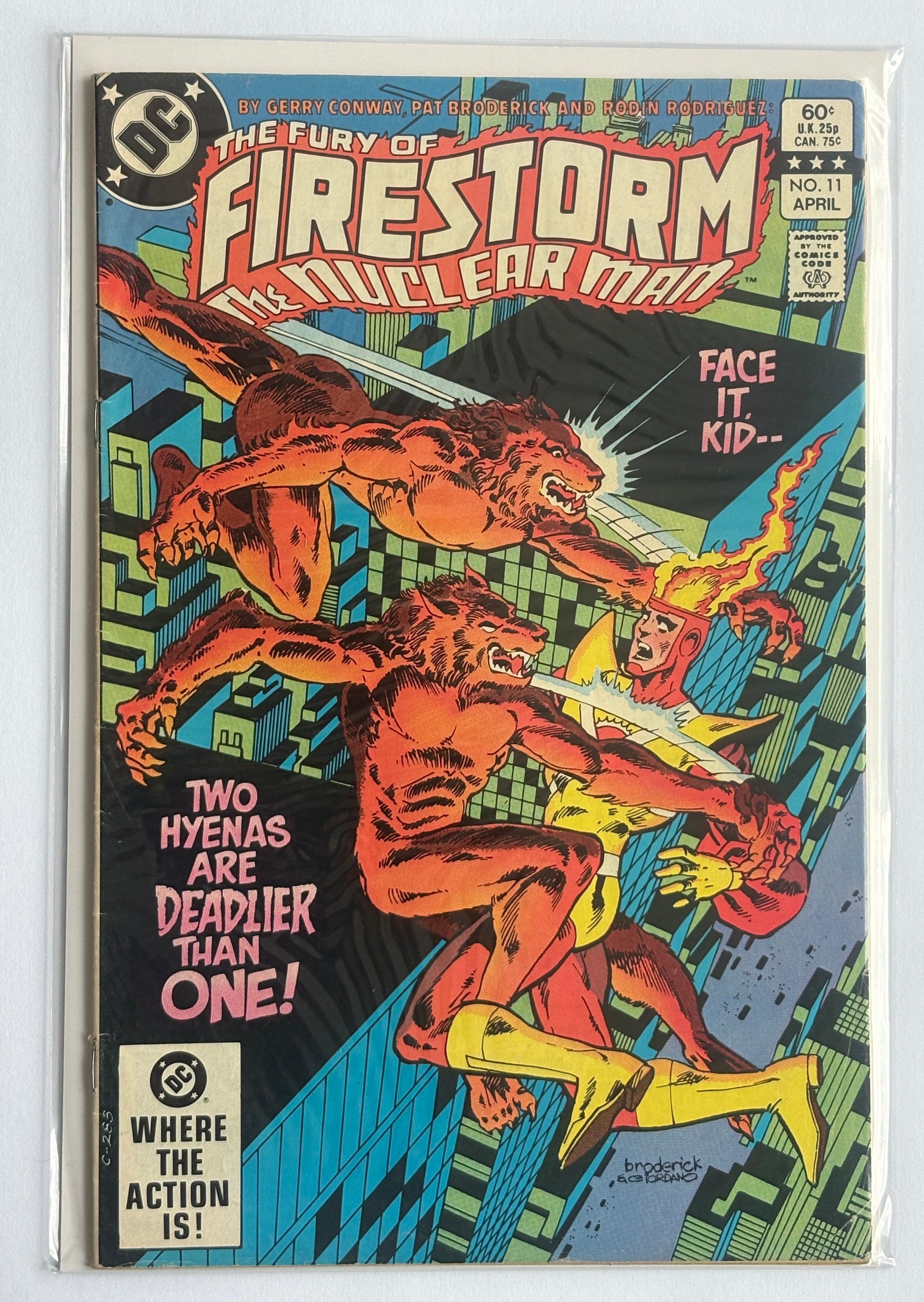 Firestorm the Nuclear Man #11 - DC Comics - April 1983 F/VF 7.0
