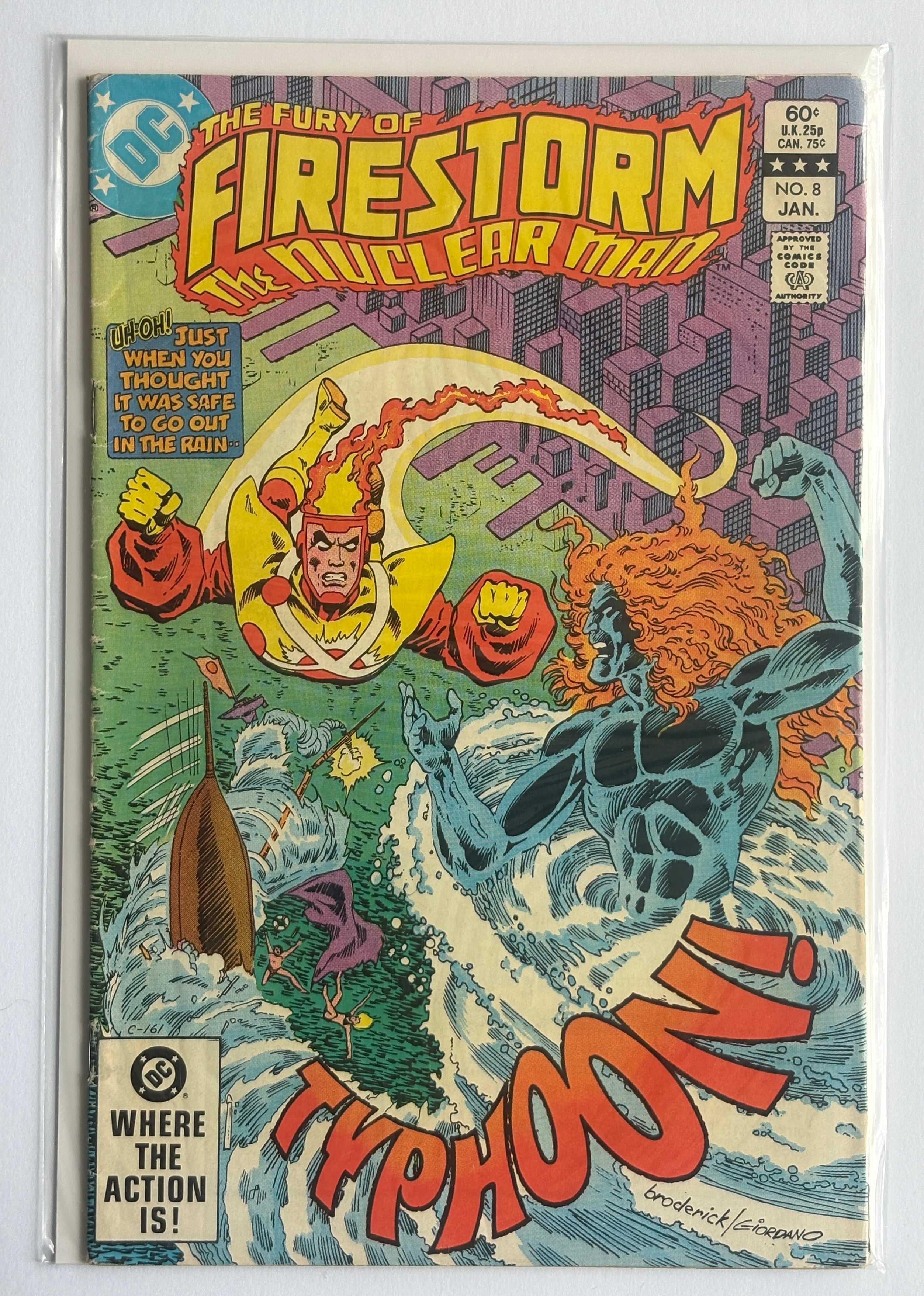 Firestorm the Nuclear Man #8 - DC Comics - January 1983 FN 6.0