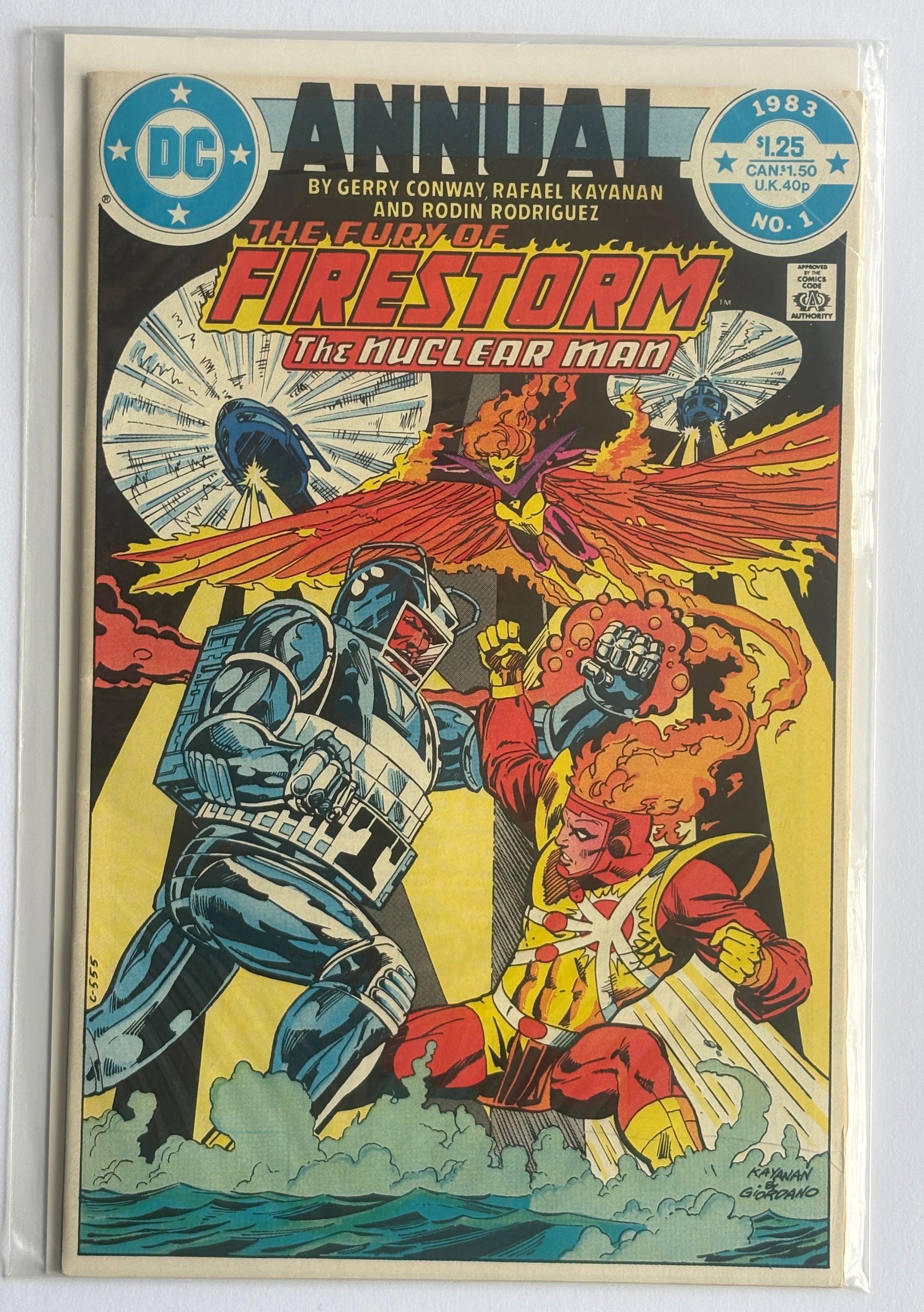 The Fury of Firestorm the Nuclear Man Annual #1 - DC Comics 1983 VF 8.0