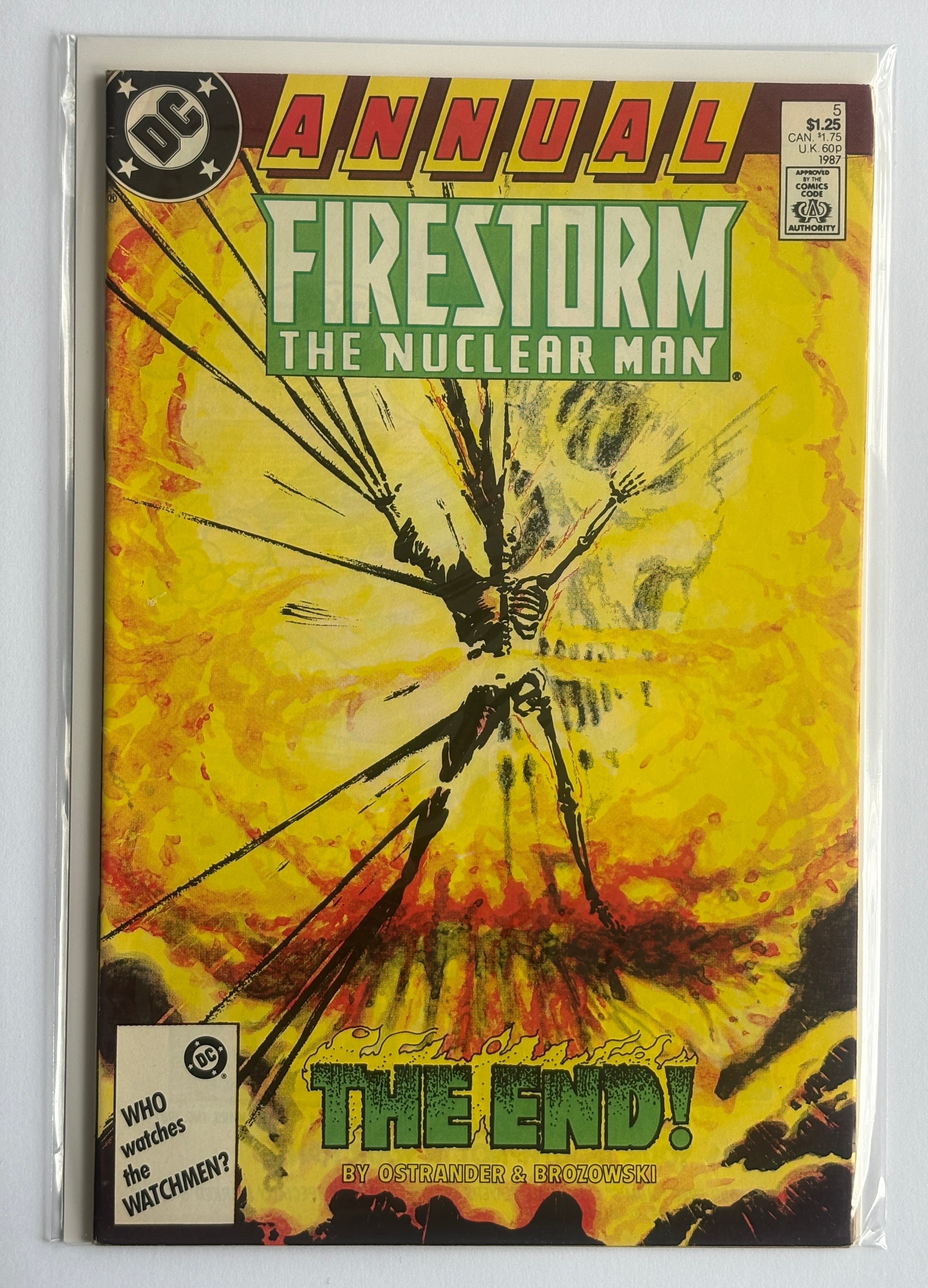 Firestorm the Nuclear Man Annual #5 - DC Comics 1987 F/VF 7.0