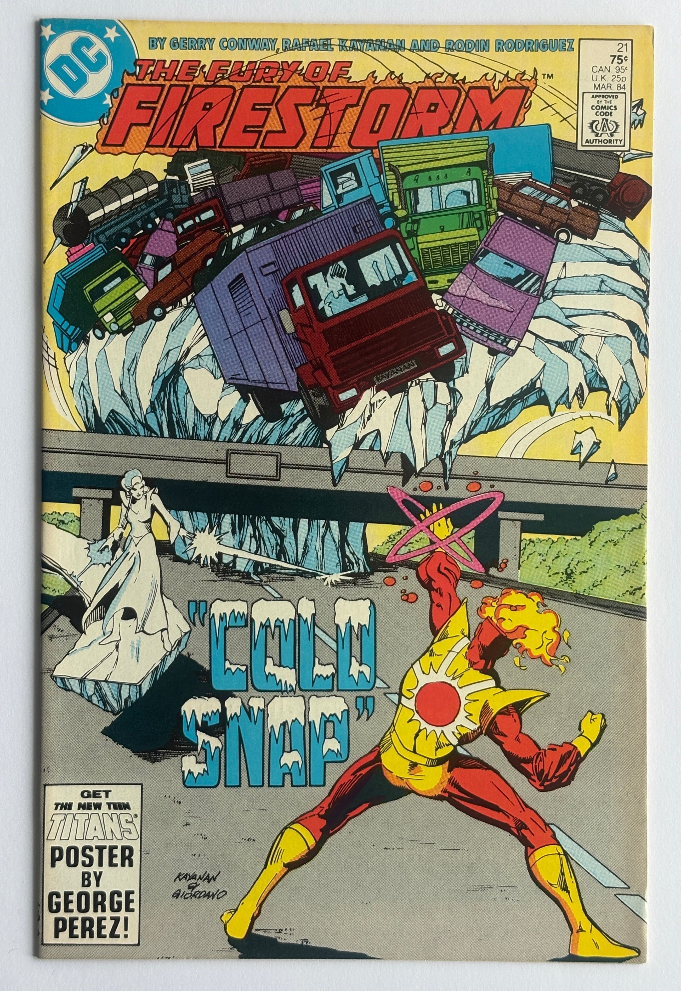 Firestorm the Nuclear Man #21 - DC Comics - March 1984 VF+ 8.5