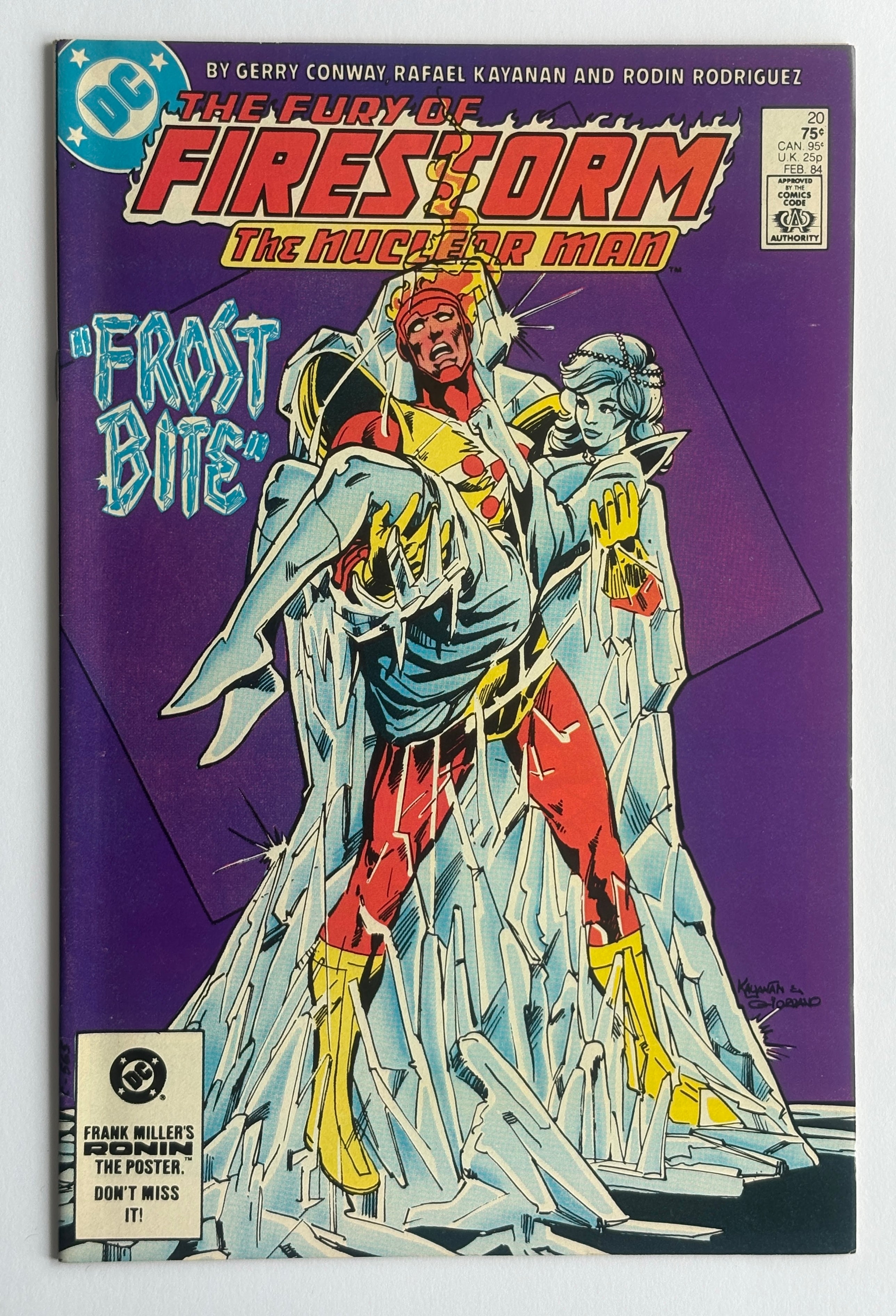 Firestorm the Nuclear Man #20 - DC Comics - February 1984 VF+ 8.5