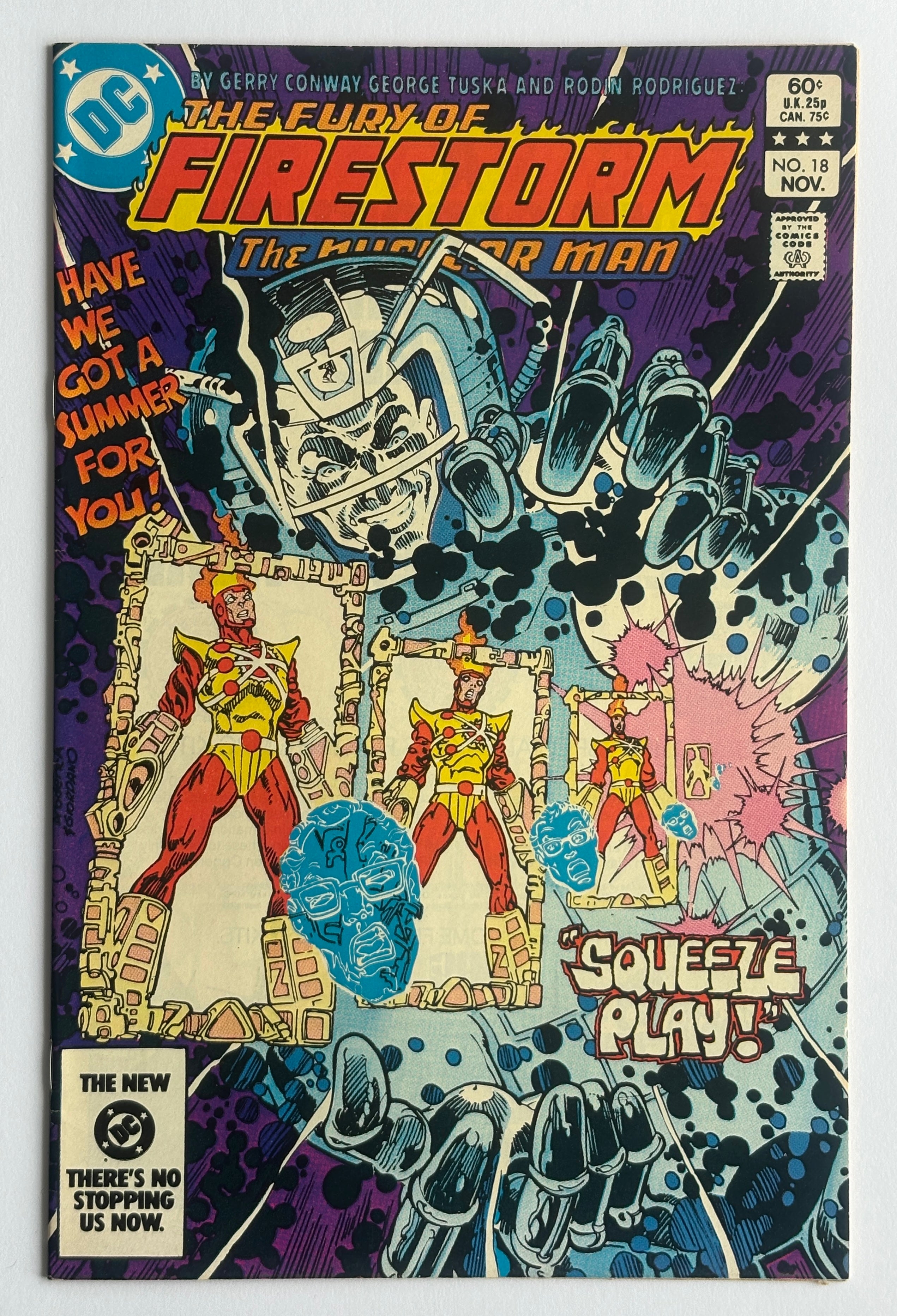 Firestorm the Nuclear Man #18 - DC Comics - November 1983 VF 8.0