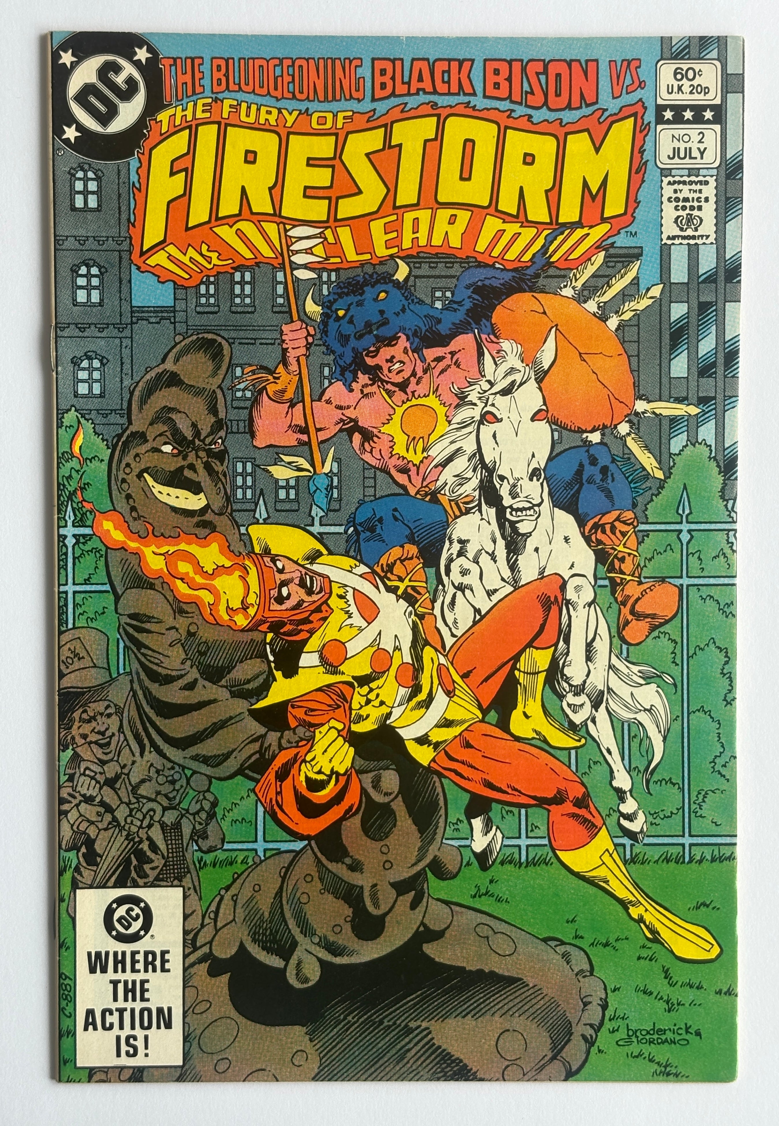 Firestorm the Nuclear Man #2 - DC Comics - July 1982 F/VF 7.0