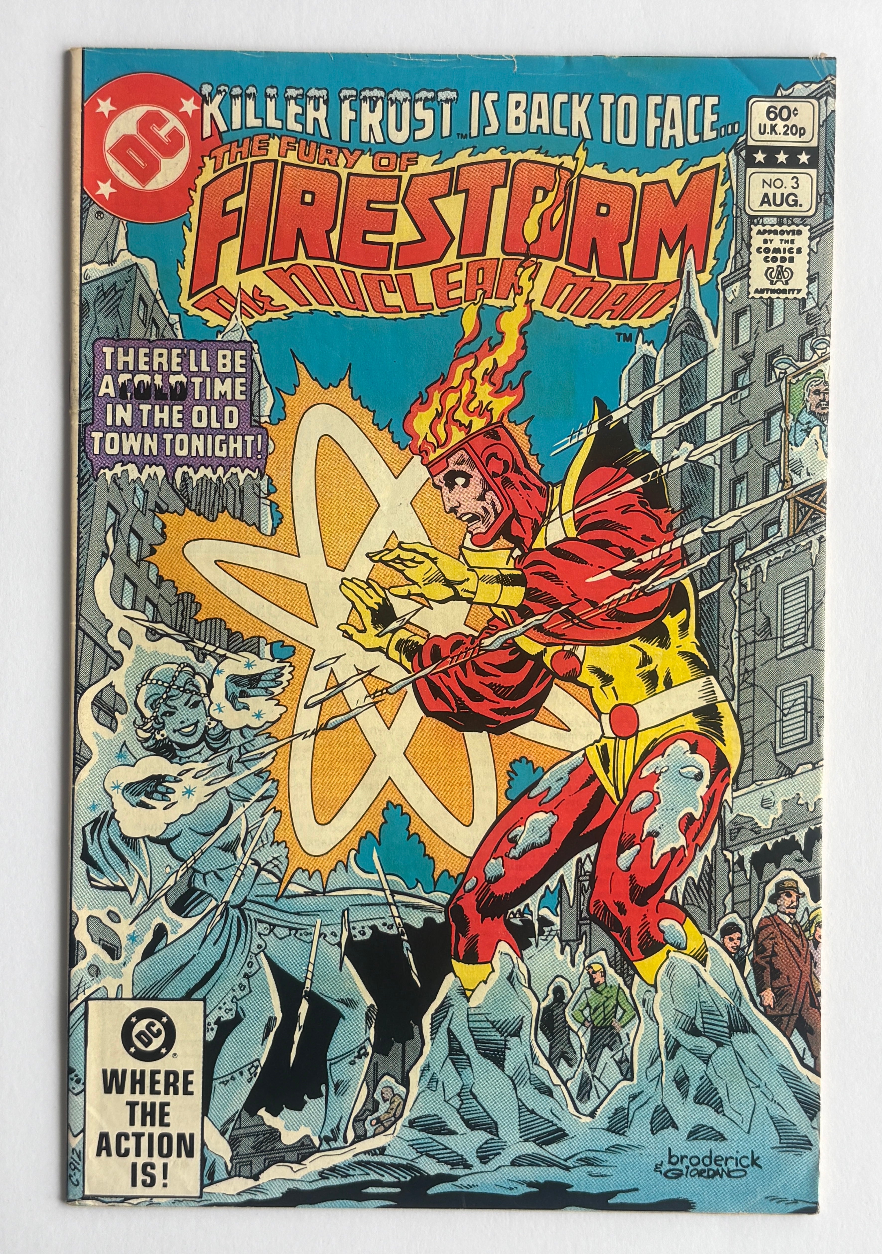 Firestorm the Nuclear Man #3 - DC Comics - August 1982 F/VF 7.0