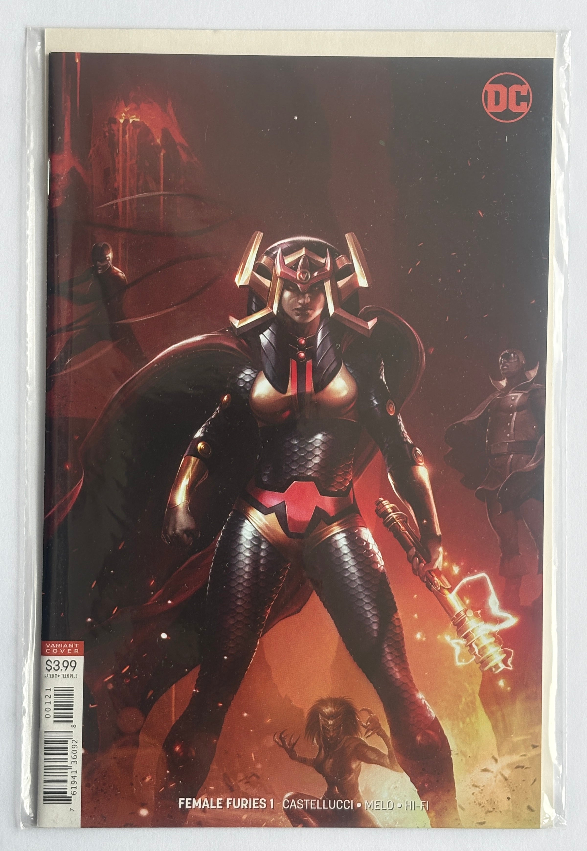 Female Furies #1 - 1st Print Francesco Mattina Variant - 2019 VF/NM 9.0