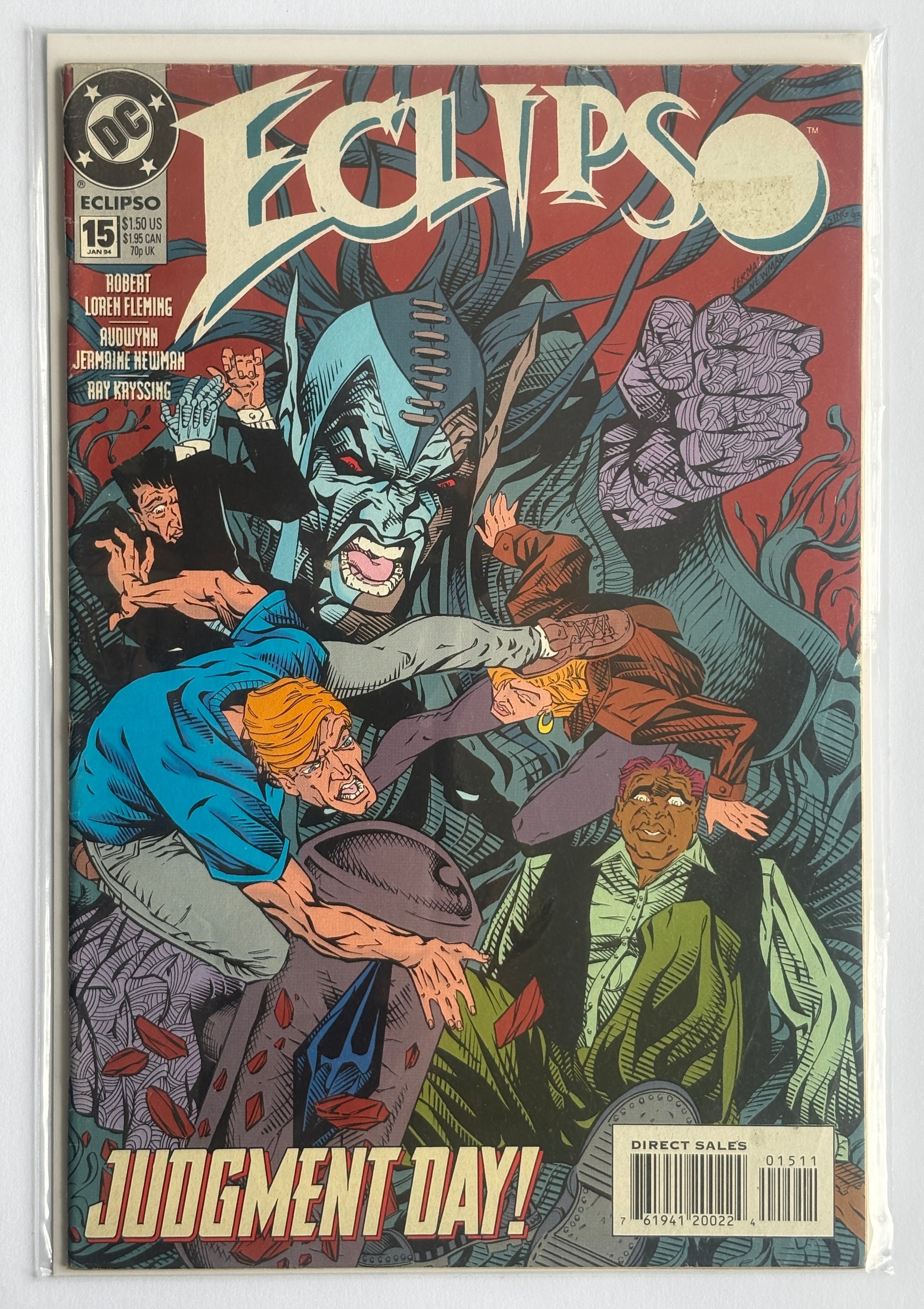 Eclipso #15 - 1st Printing DC Comics January 1994 FN 6.0