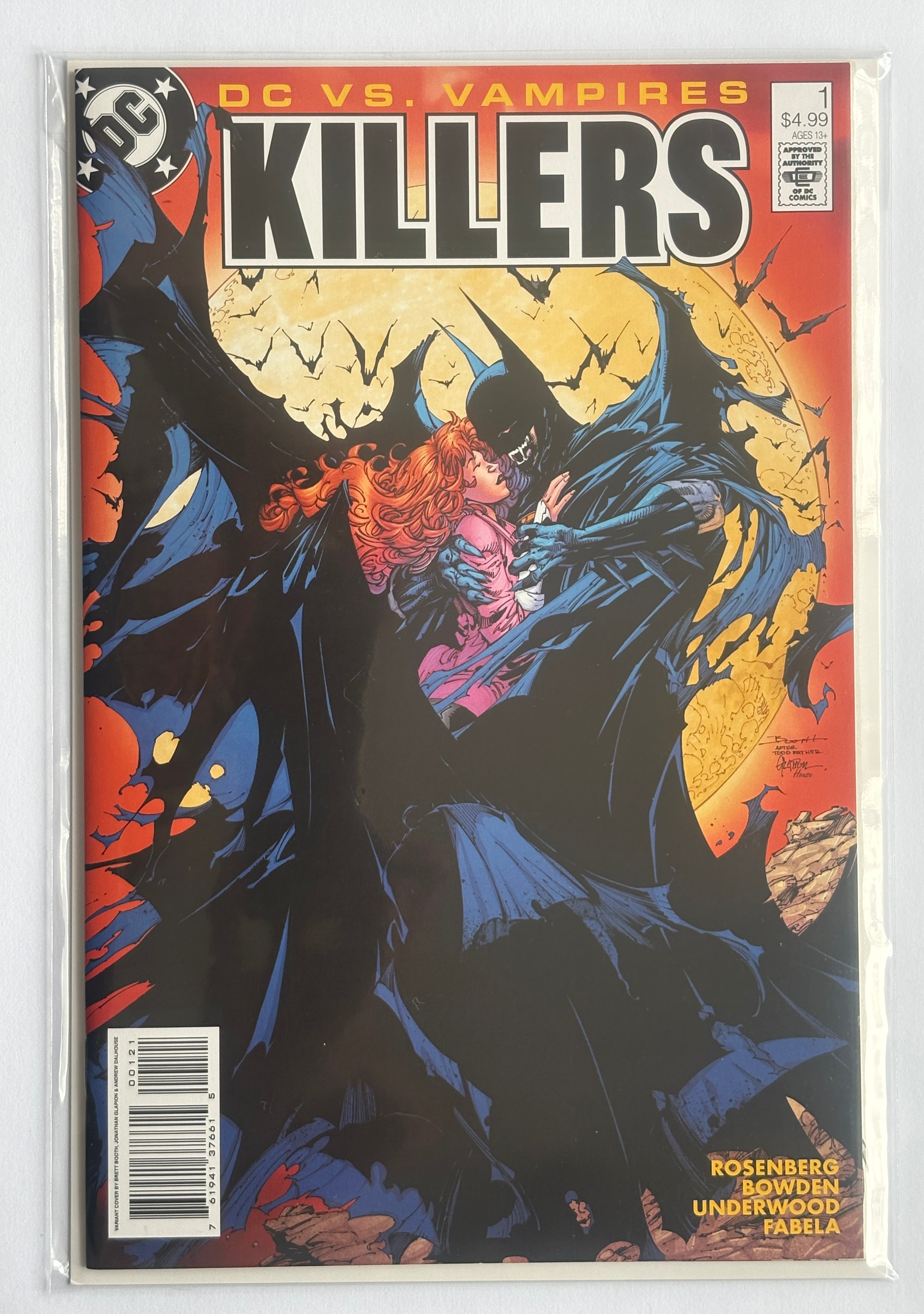 DC vs. Vampires Killers #1 - 1st Printing Homage Variant DC Comics August 2022 NM 9.4