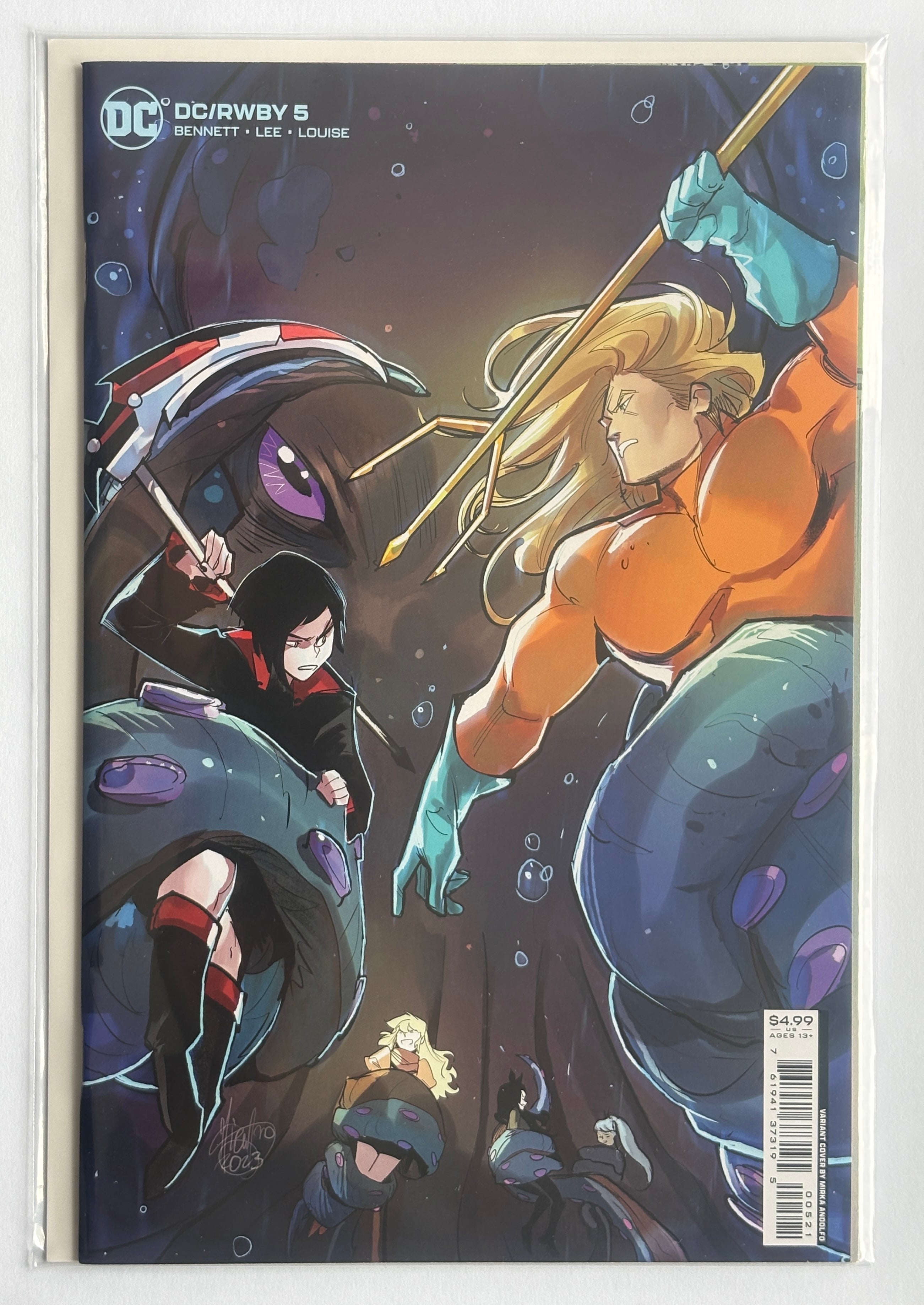 DC/RWBY #5 - 1st Printing Mirka Andolfo Variant DC Comics August 2023 NM- 9.2