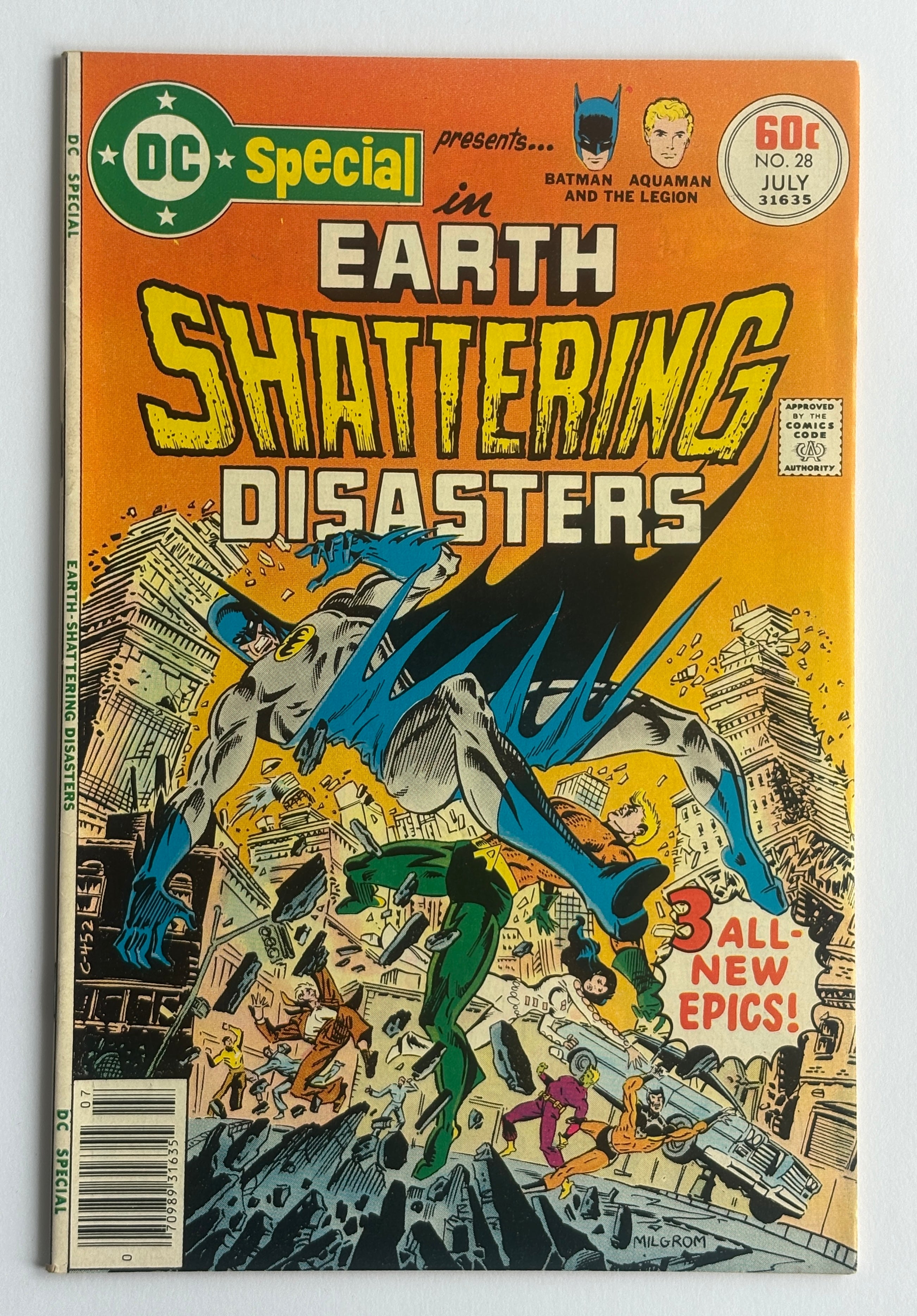 DC Special #28 - Earth Shattering Disasters - DC Comics July 1977 VF+ 8.5