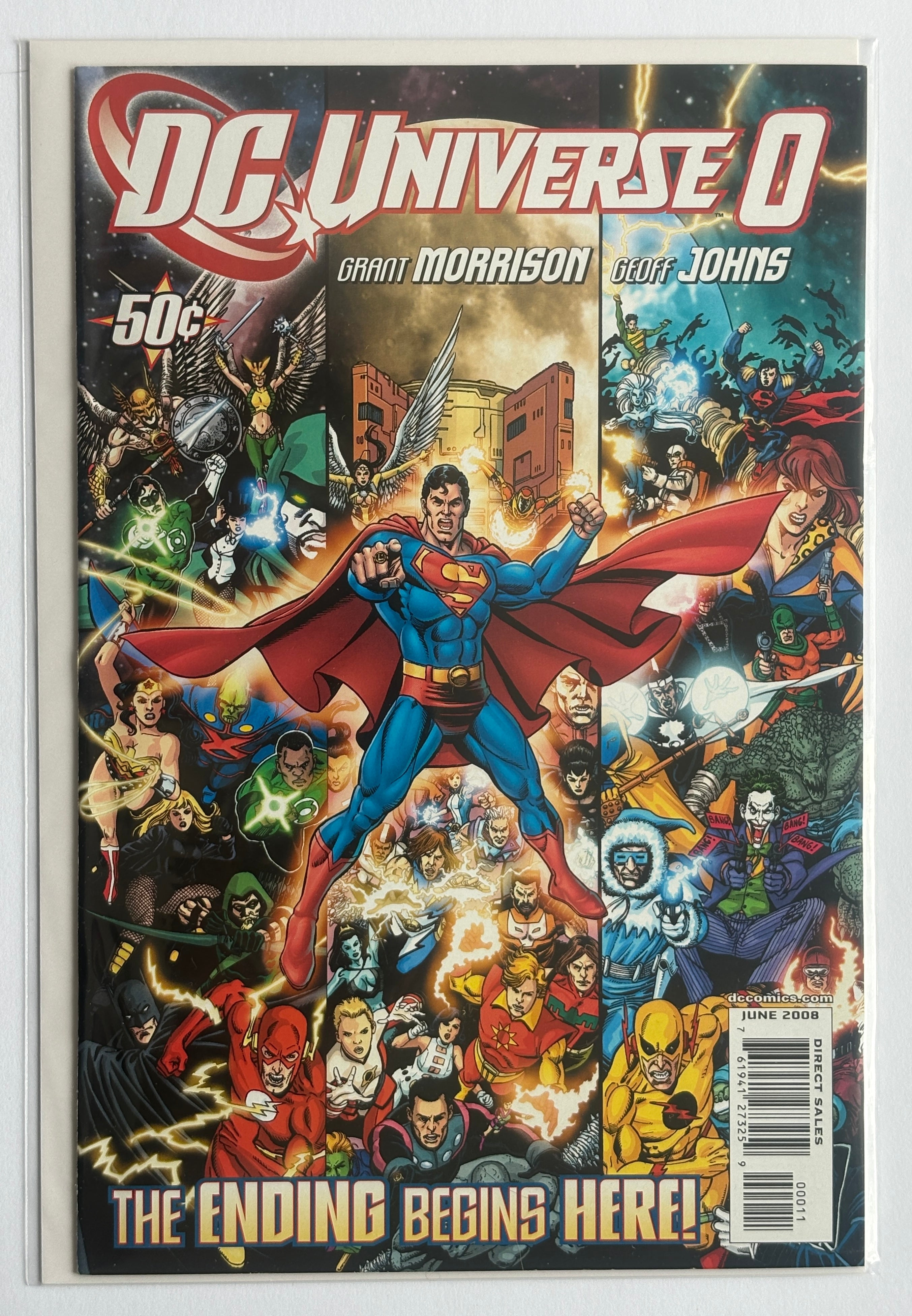 DC Universe #0 - 1st Printing DC Comics June 2008 VF+ 8.5