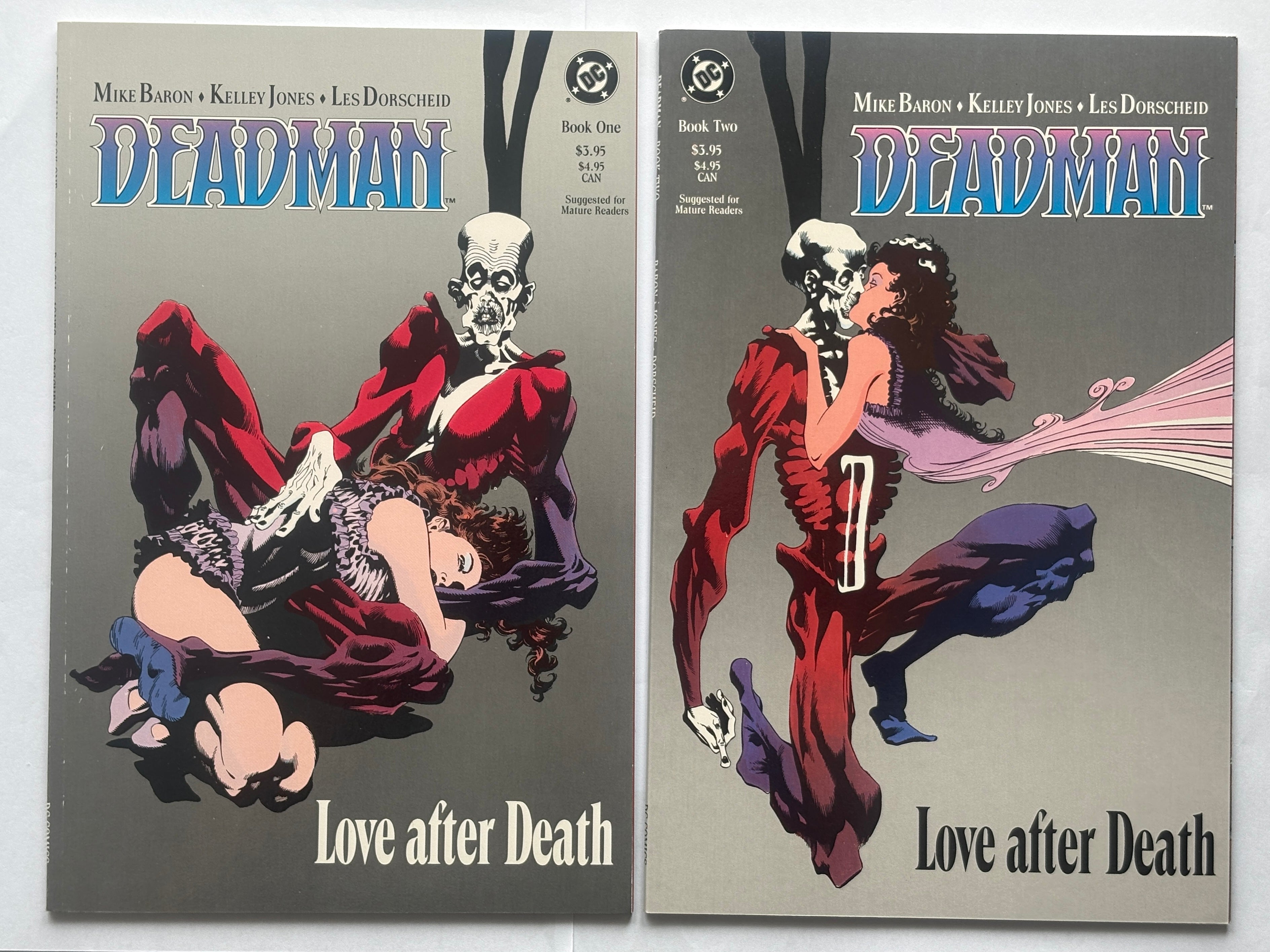 Deadman Love After Death #1 & 2 Set DC Comics 1989 VF/NM 9.0