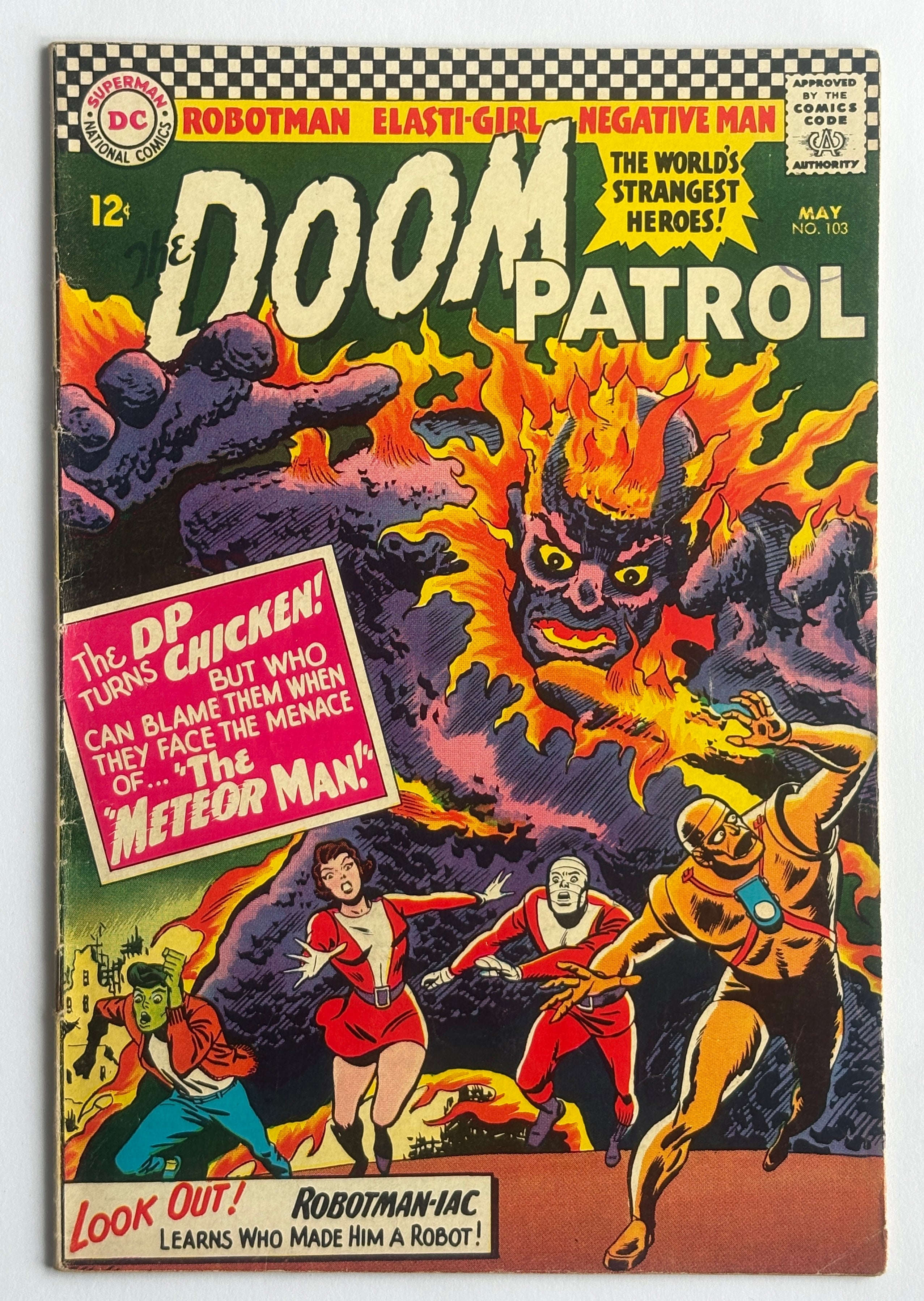 Doom Patrol #103 - DC Comics May 1966 FN- 5.5