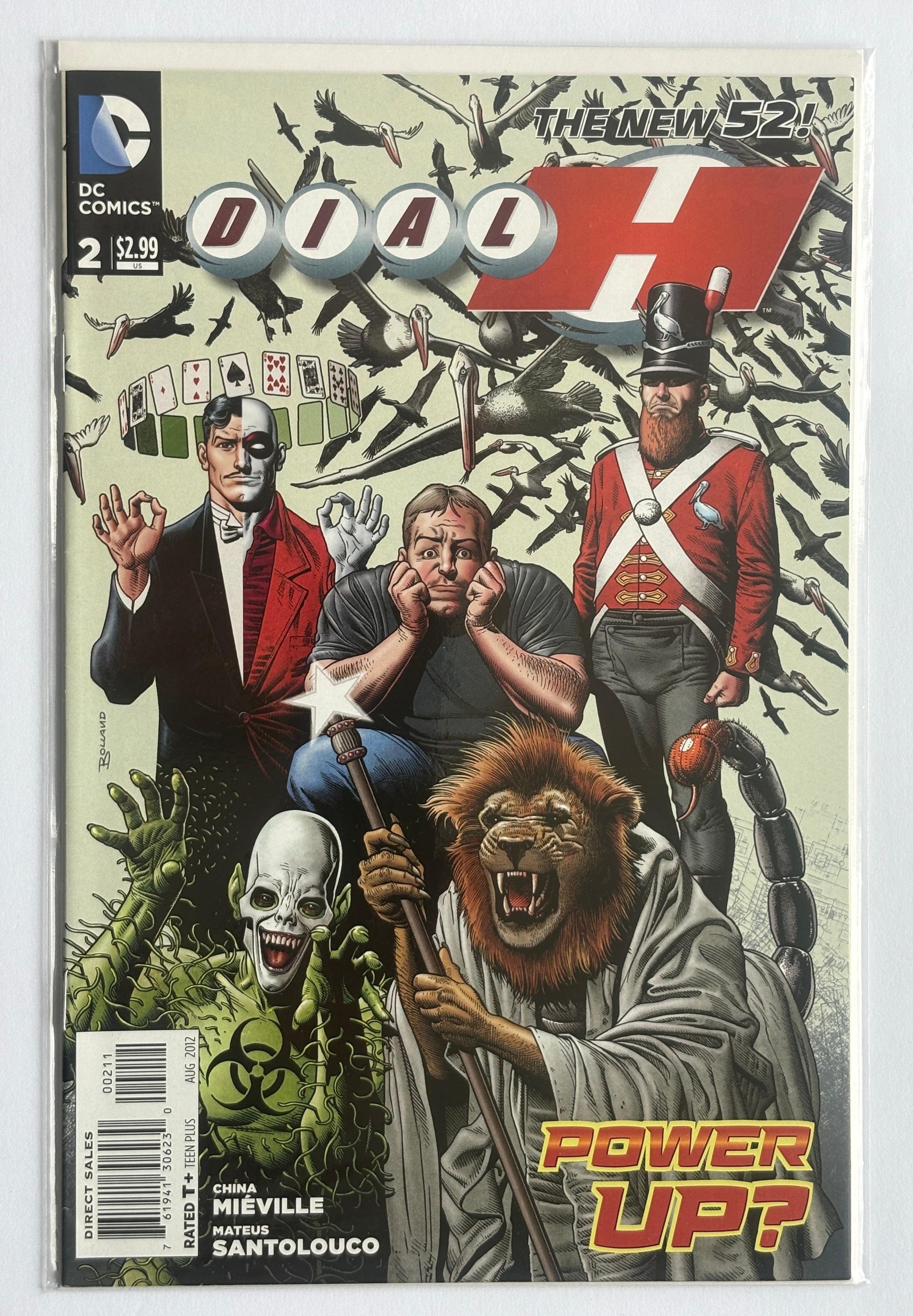 Dial H #2 - The New 52 - 1st Printing - DC Comics August 2012 VF 8.0