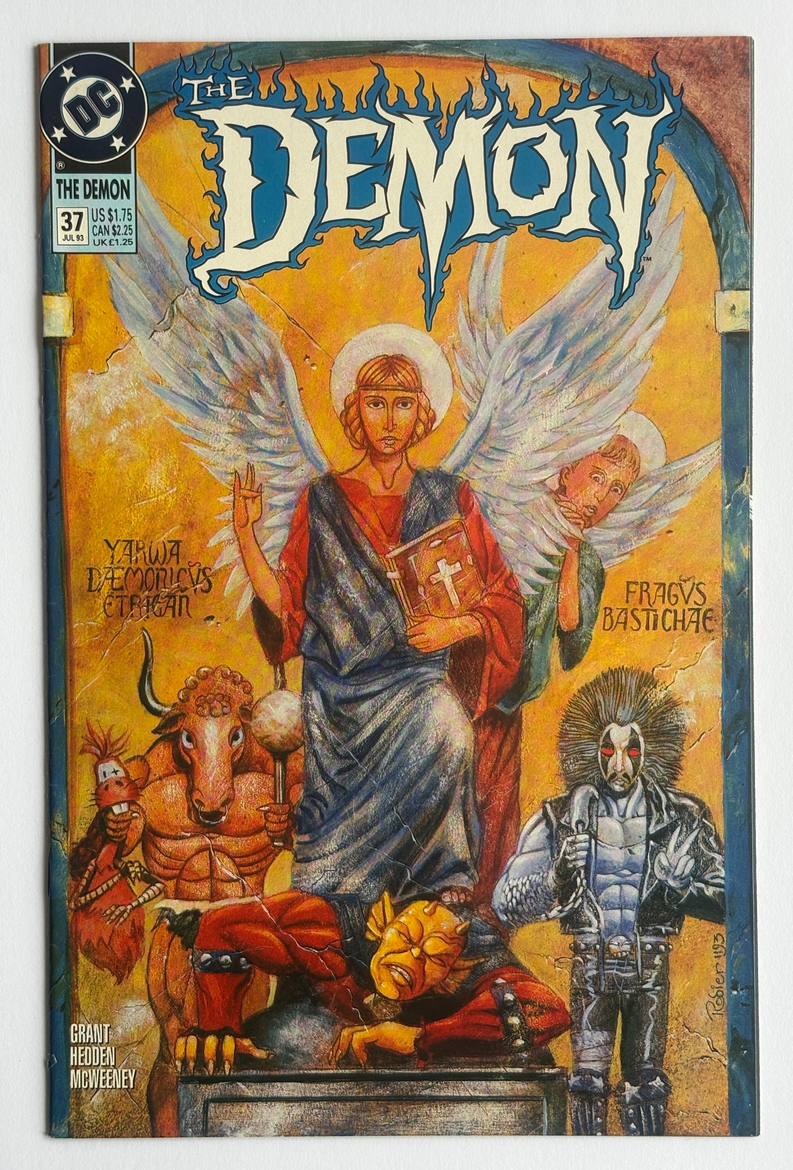 The Demon #37 - Angel Falls! - DC Comics - July 1993 F/VF 7.0