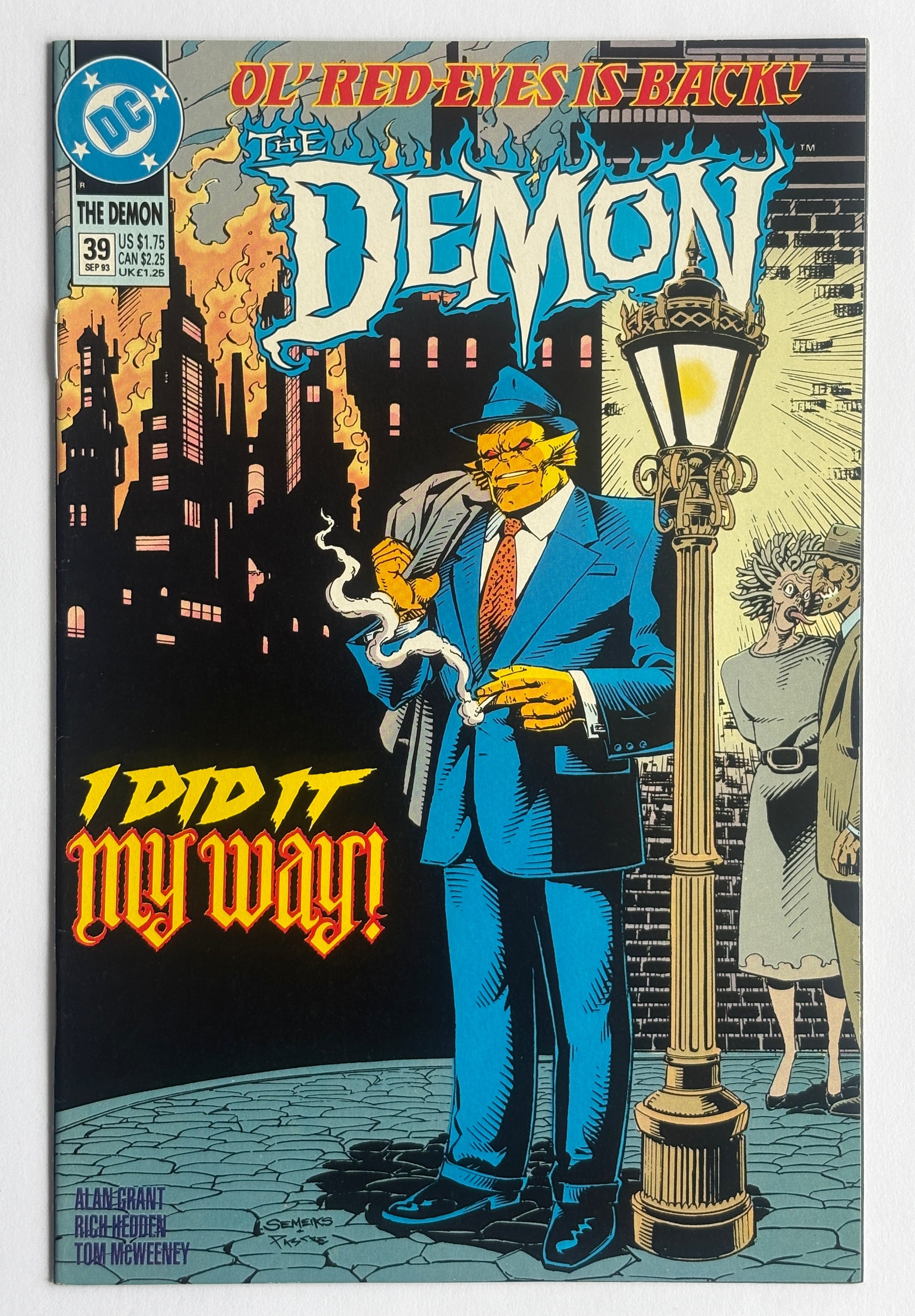 The Demon #39 - I Did It My Way - DC Comics - September 1993 VF 8.0