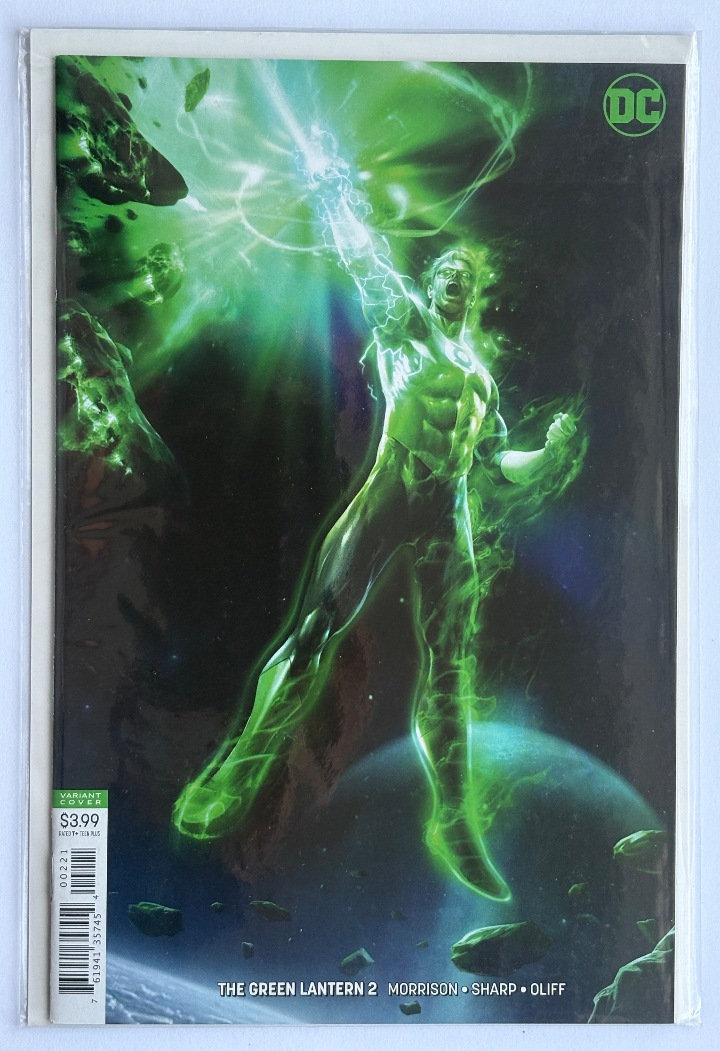 The Green Lantern #2 - Francesco Mattina Variant 1st Print - 2018 VF/NM 9.0