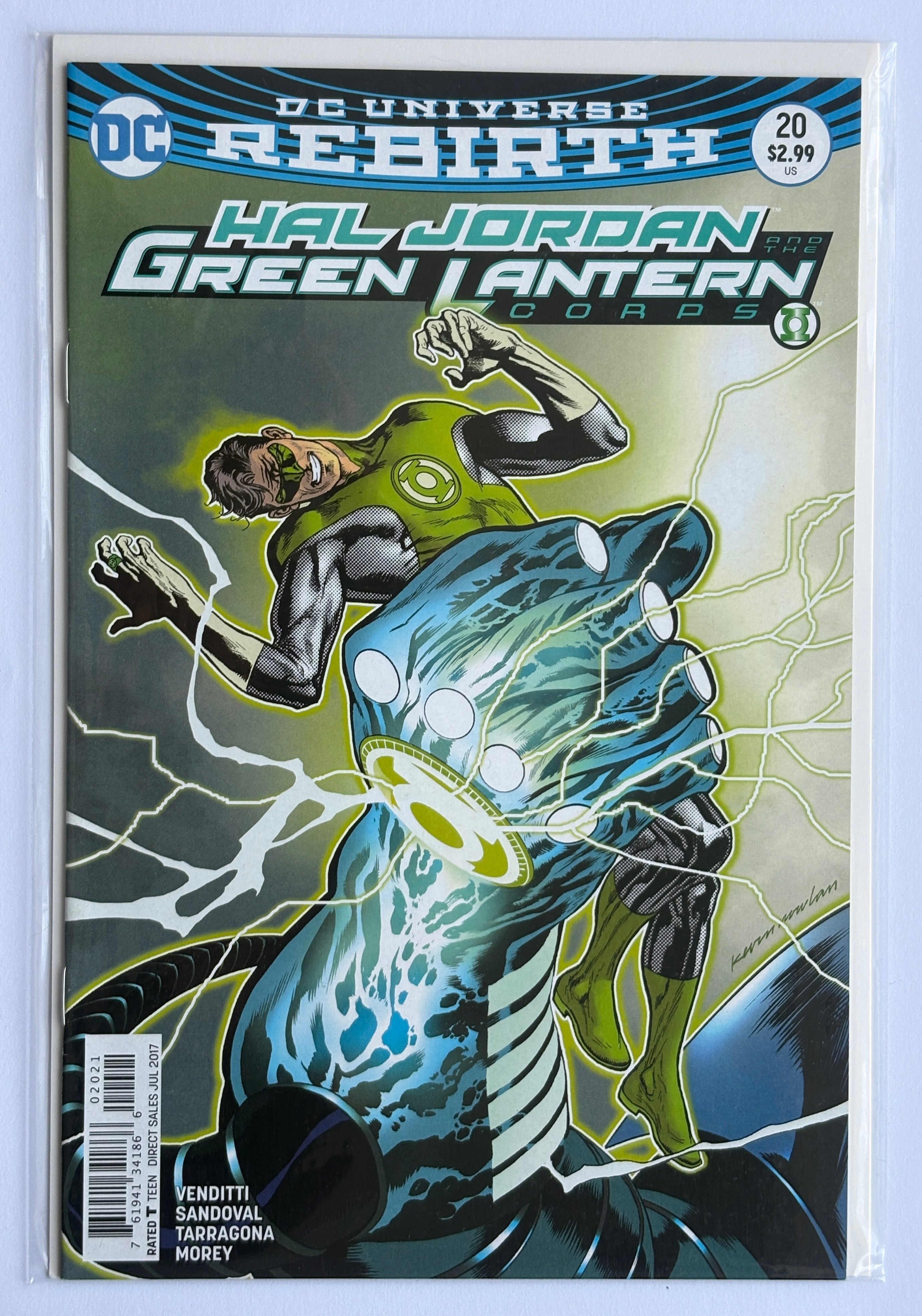 Hal Jordan and the Green Lantern Corps #20 - 1st Printing DC July 2017 VF+ 8.5