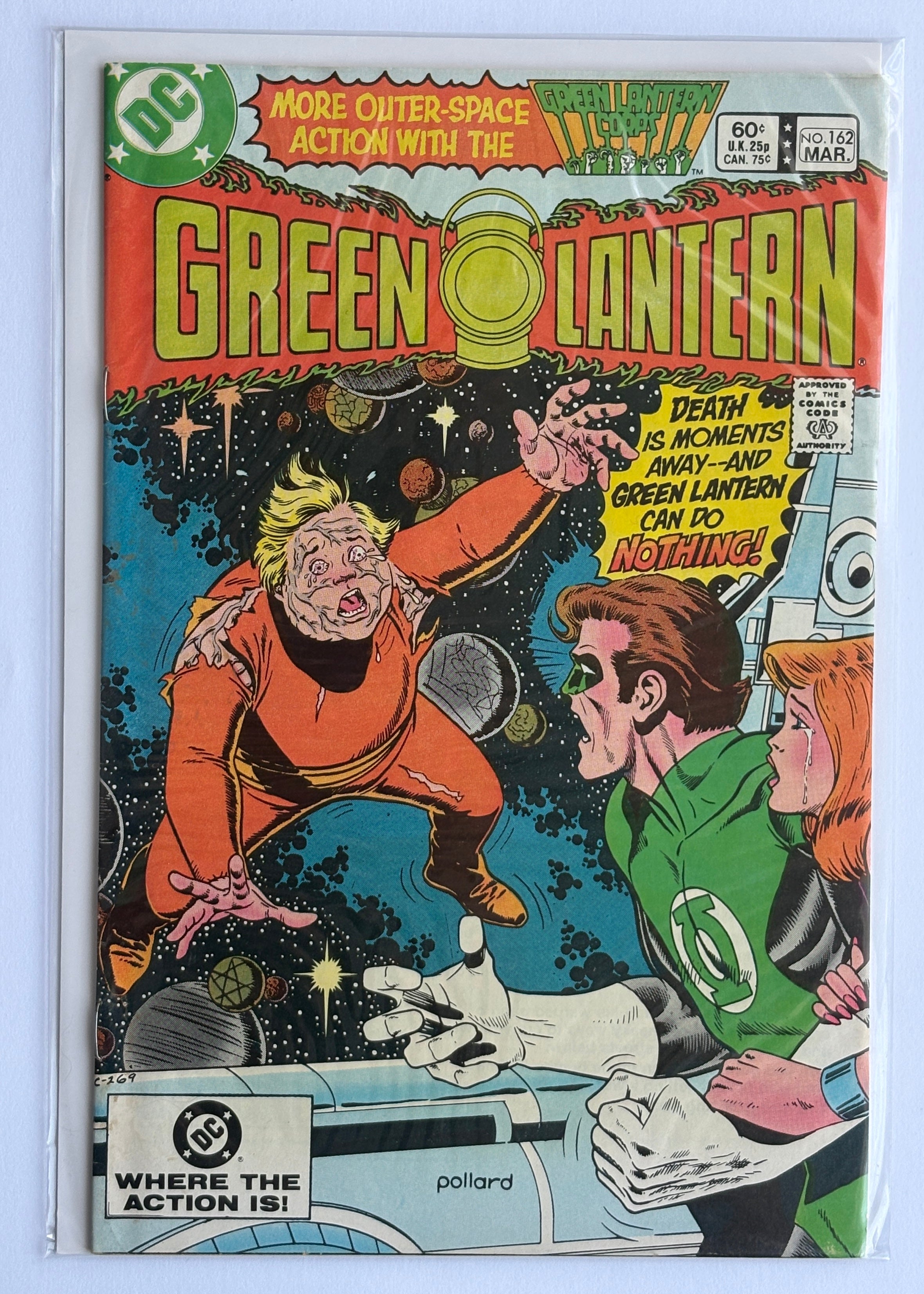 Green Lantern #162 - DC Comics March 1983 F/VF 7.0