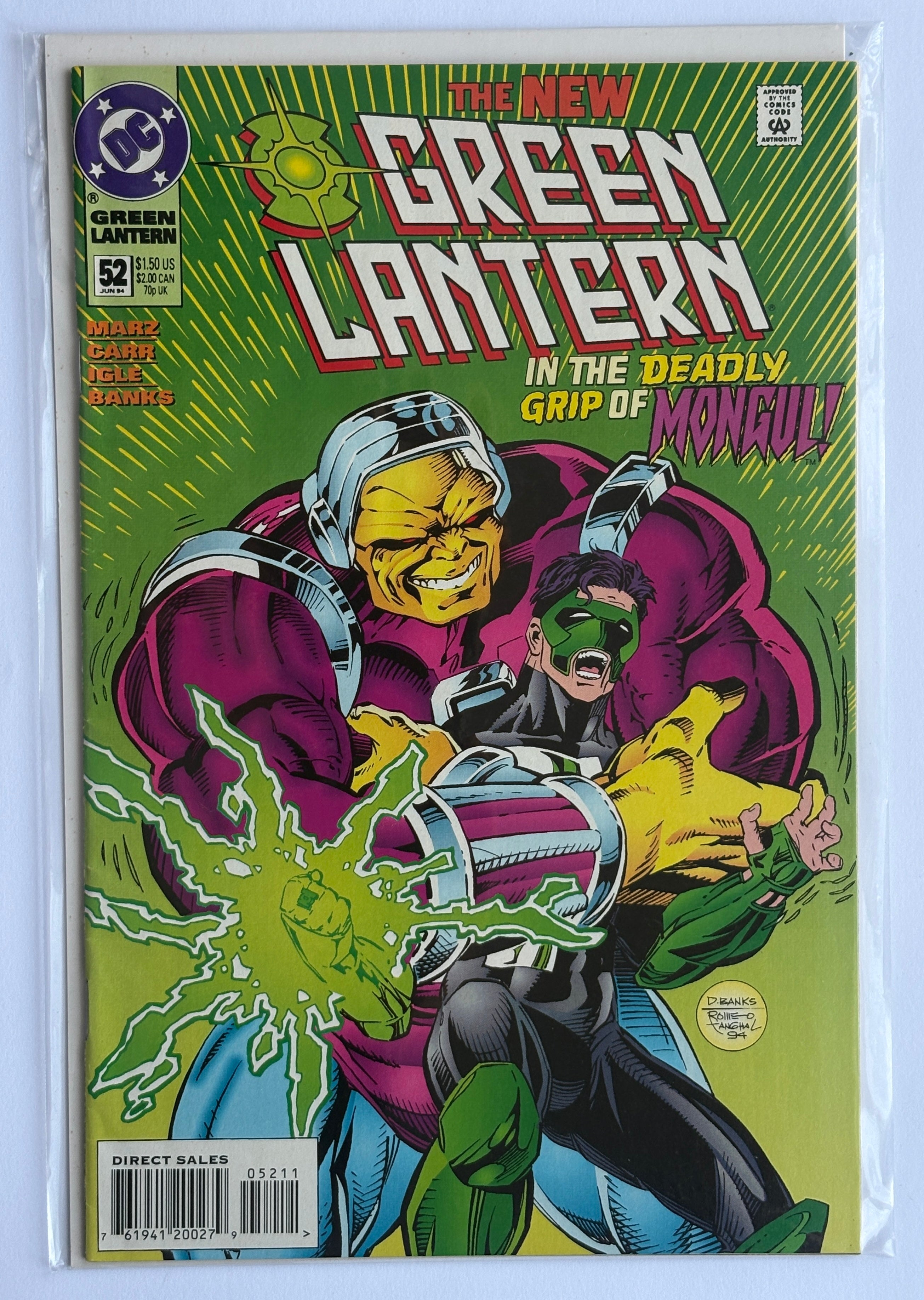 Green Lantern #52 - 1st Print - DC Comics June 1994 VF 8.0